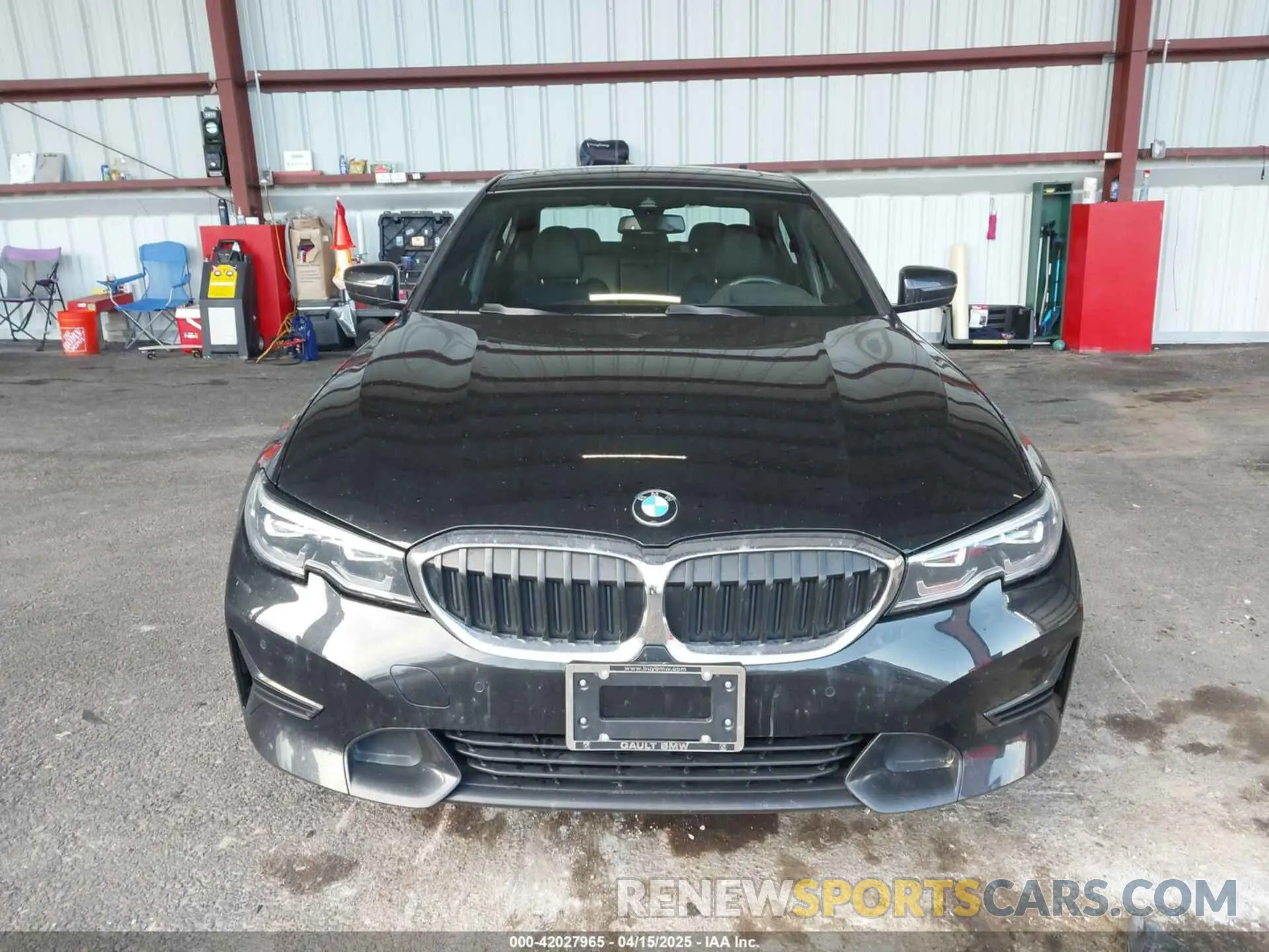 12 Фотография поврежденного автомобиля 3MW5R7J0XM8B58647 BMW 330I 2021