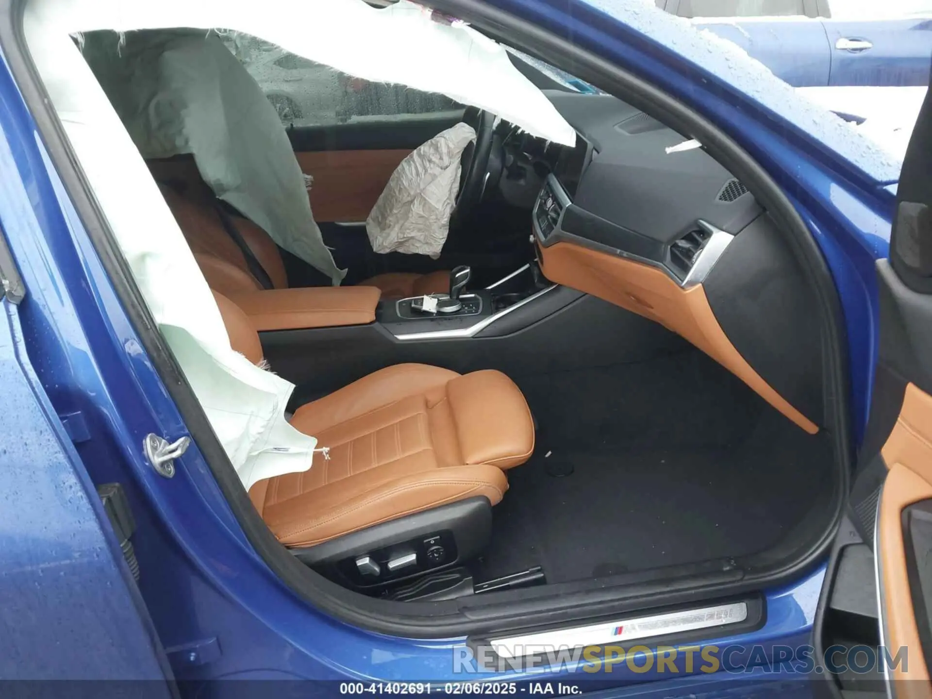 5 Фотография поврежденного автомобиля 3MW5R7J0XM8B72564 BMW 330I 2021