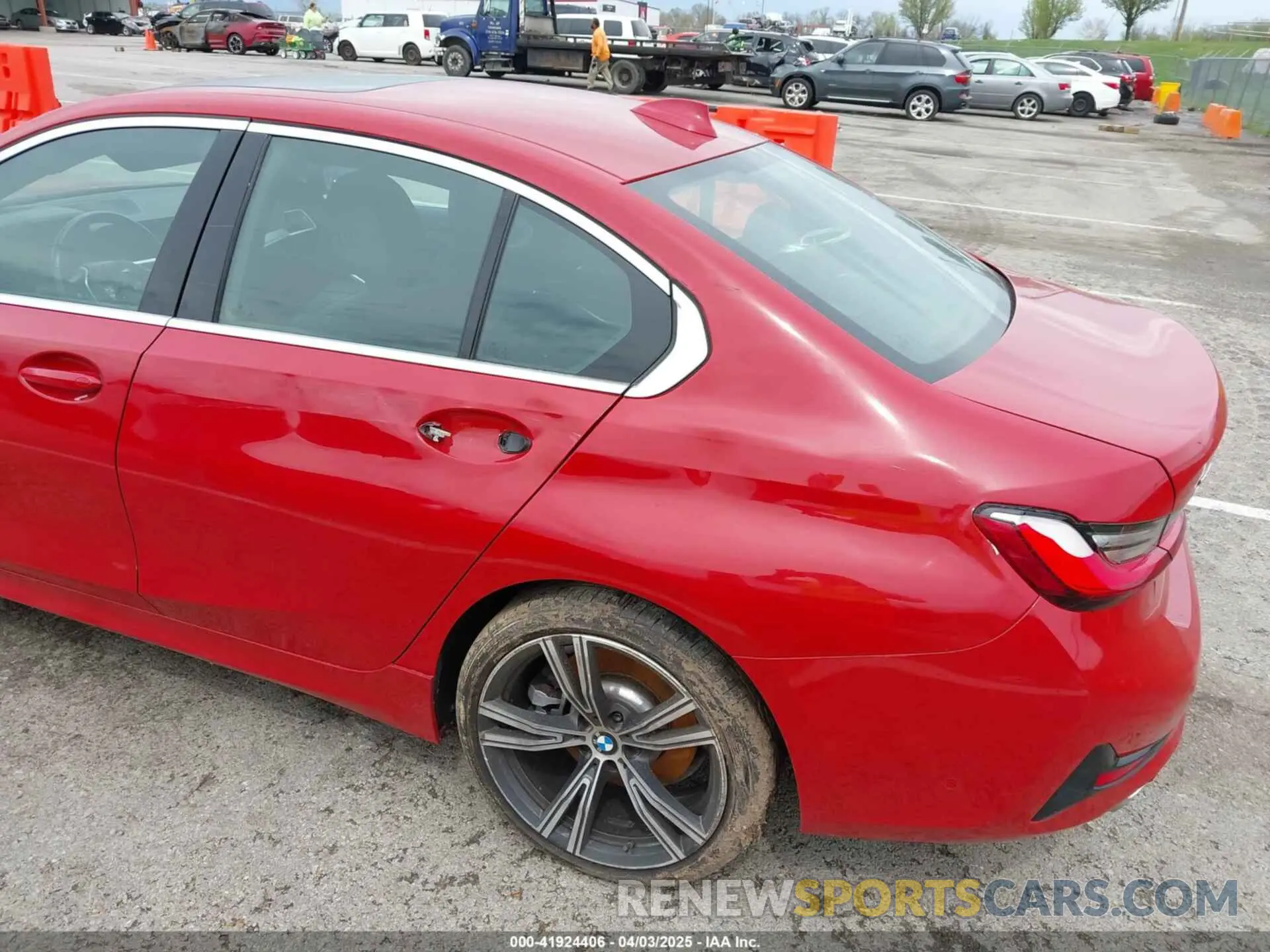 16 Фотография поврежденного автомобиля 3MW5R7J0XM8B84956 BMW 330I 2021