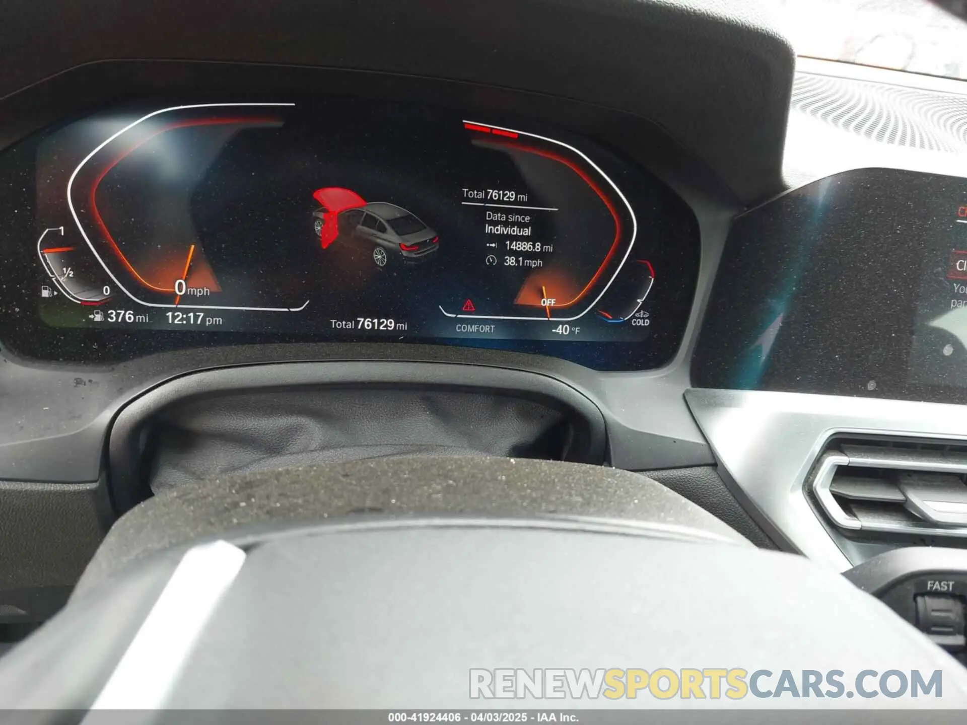 7 Фотография поврежденного автомобиля 3MW5R7J0XM8B84956 BMW 330I 2021