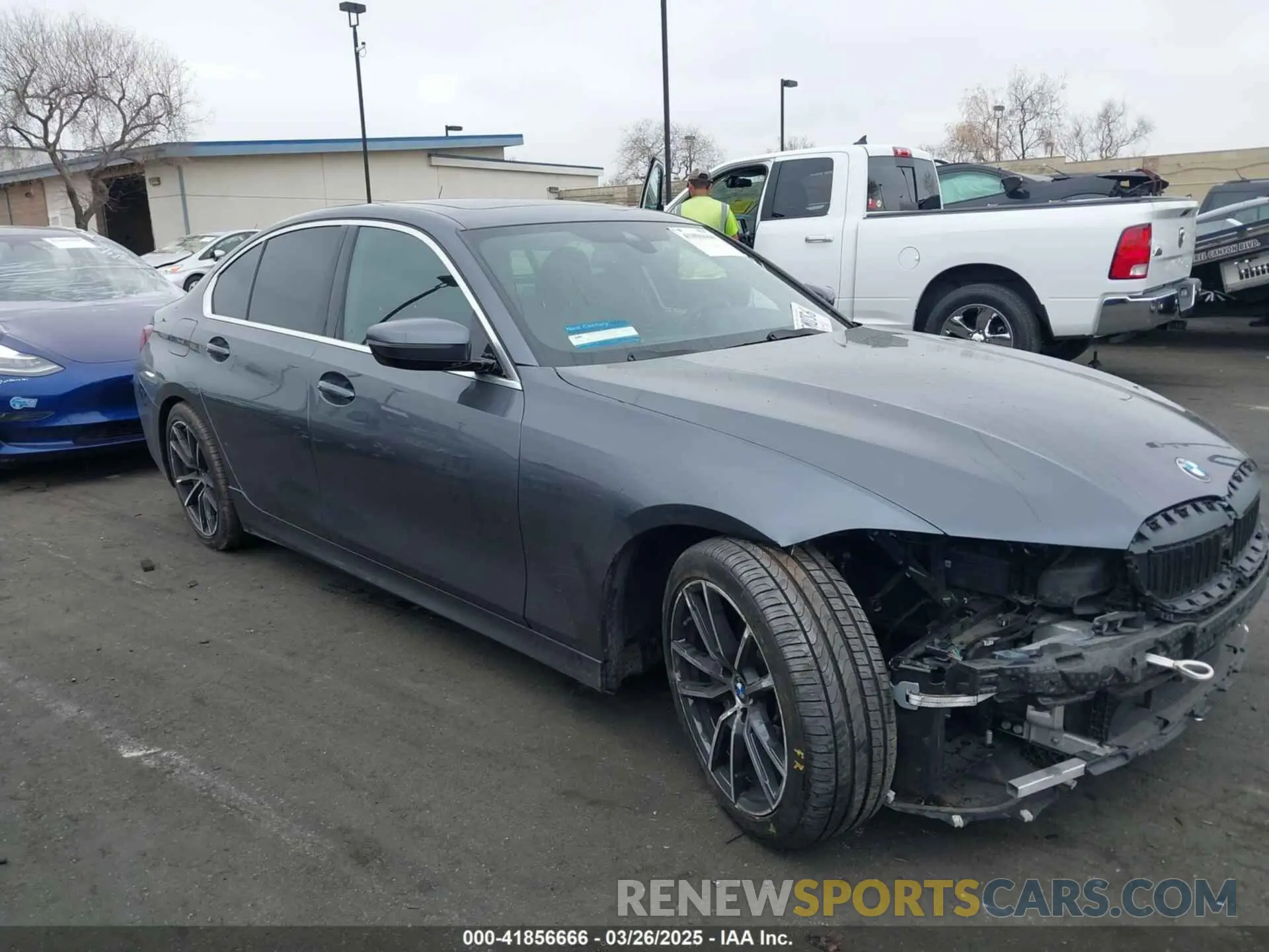 14 Фотография поврежденного автомобиля 3MW5R1J01N8C33802 BMW 330I 2022