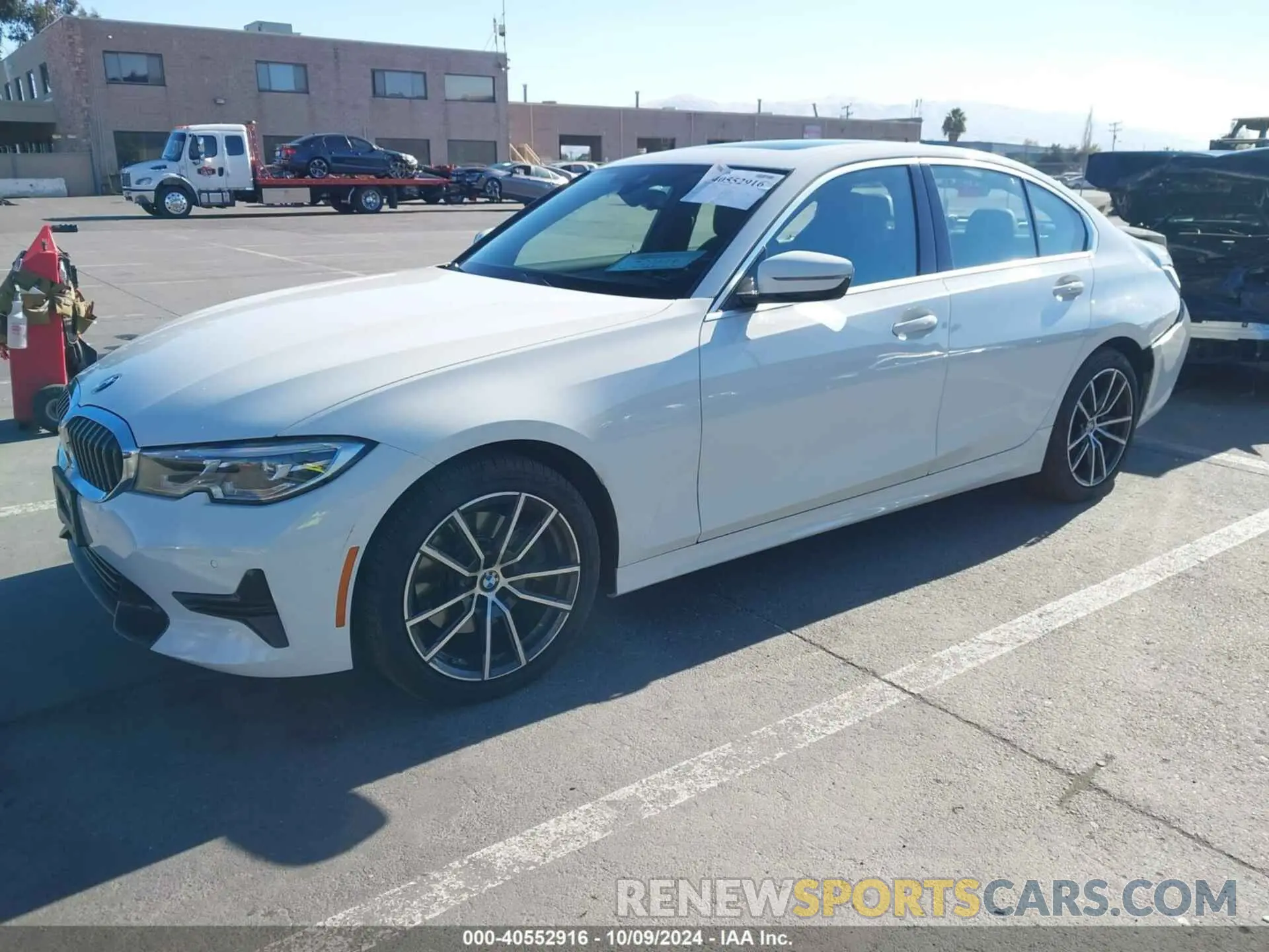 2 Фотография поврежденного автомобиля 3MW5R1J02N8C39933 BMW 330I 2022