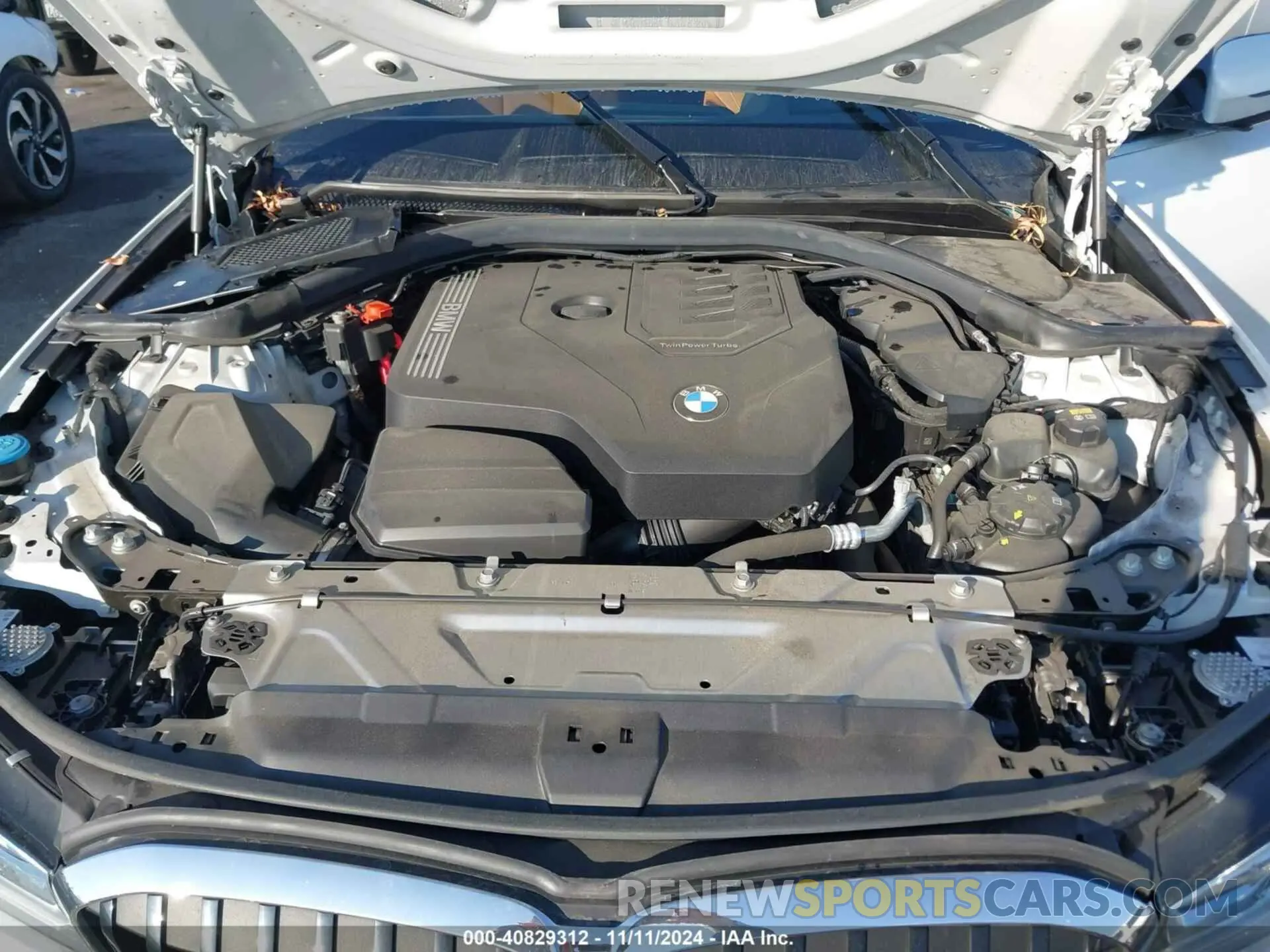 10 Фотография поврежденного автомобиля 3MW5R1J04N8C39447 BMW 330I 2022