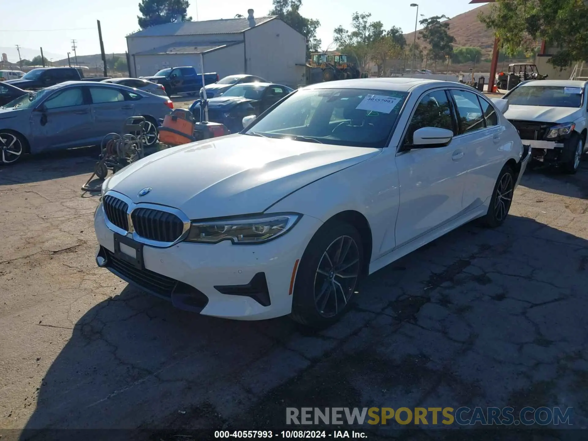 2 Фотография поврежденного автомобиля 3MW5R1J05N8C53583 BMW 330I 2022