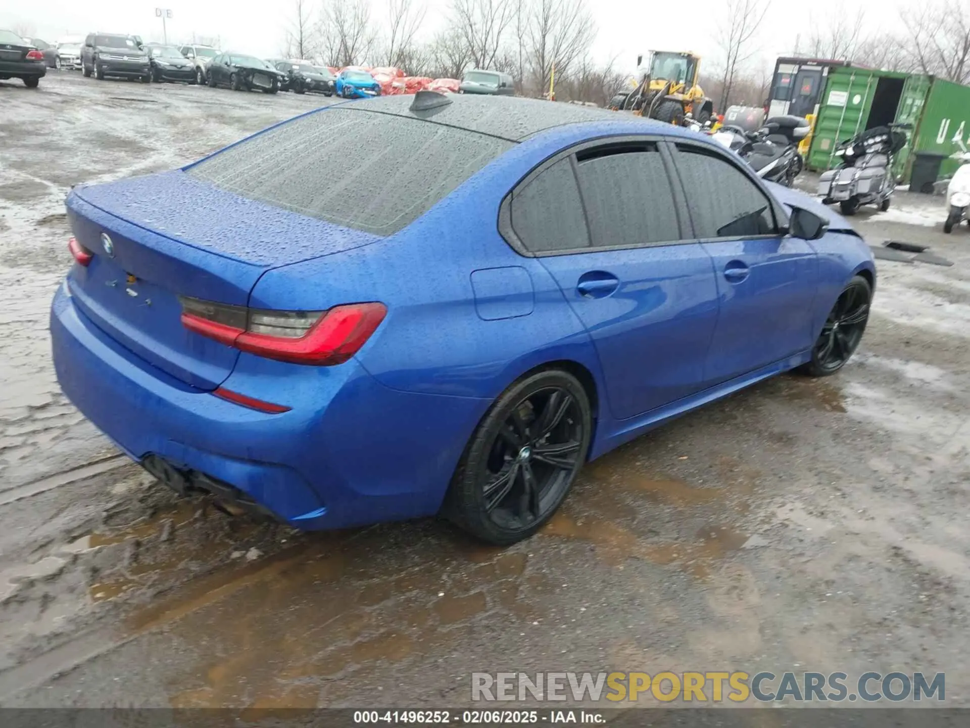 4 Фотография поврежденного автомобиля 3MW5R1J06N8C49056 BMW 330I 2022