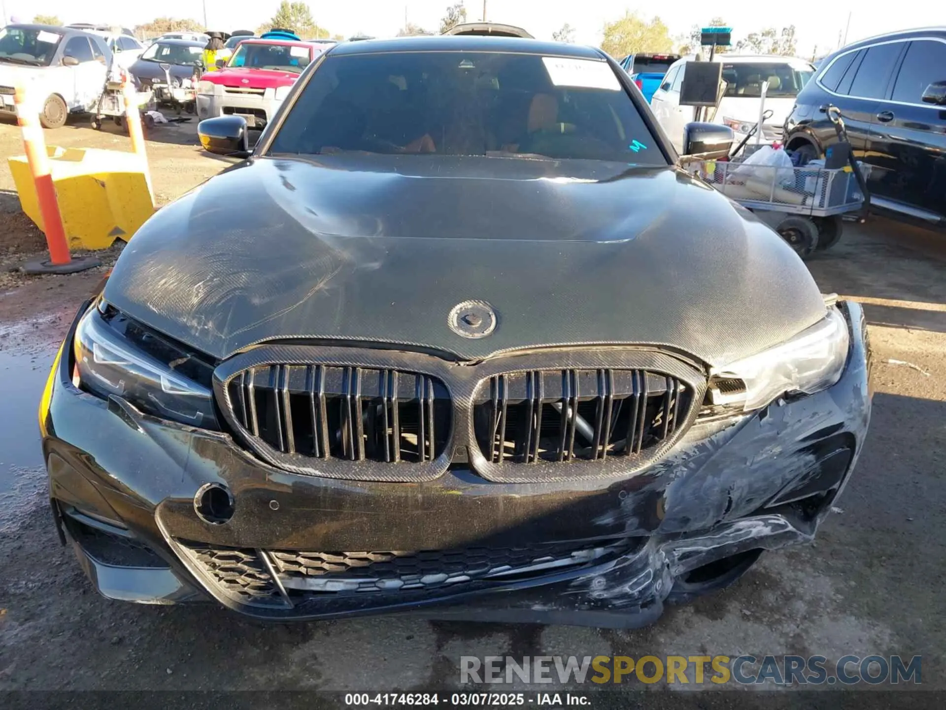 12 Photograph of a damaged car 3MW5R1J07N8C43380 BMW 330I 2022
