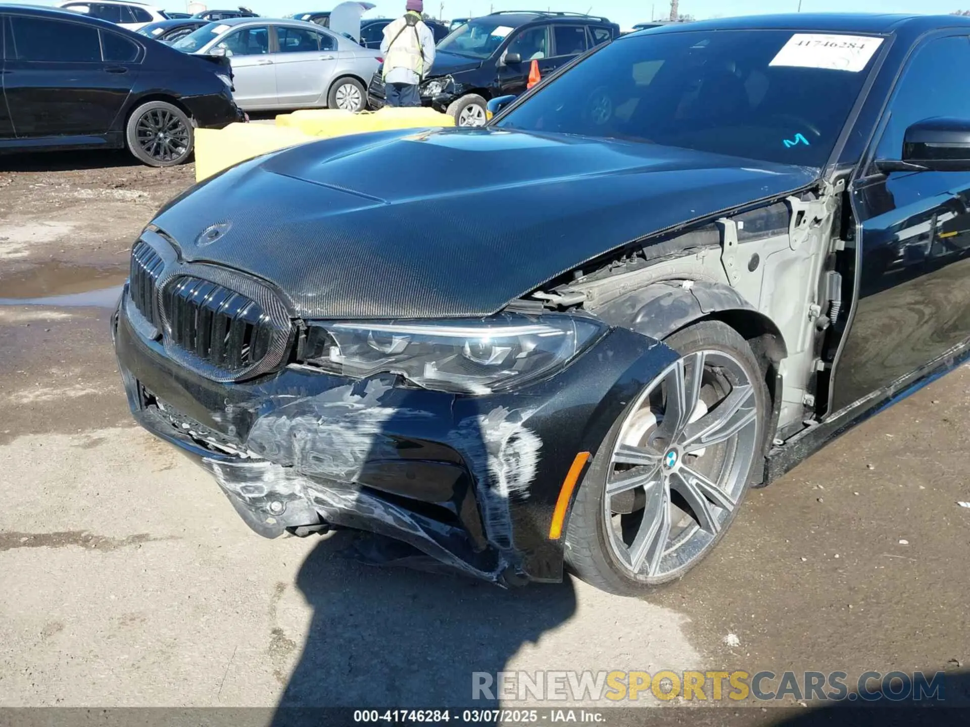 6 Photograph of a damaged car 3MW5R1J07N8C43380 BMW 330I 2022