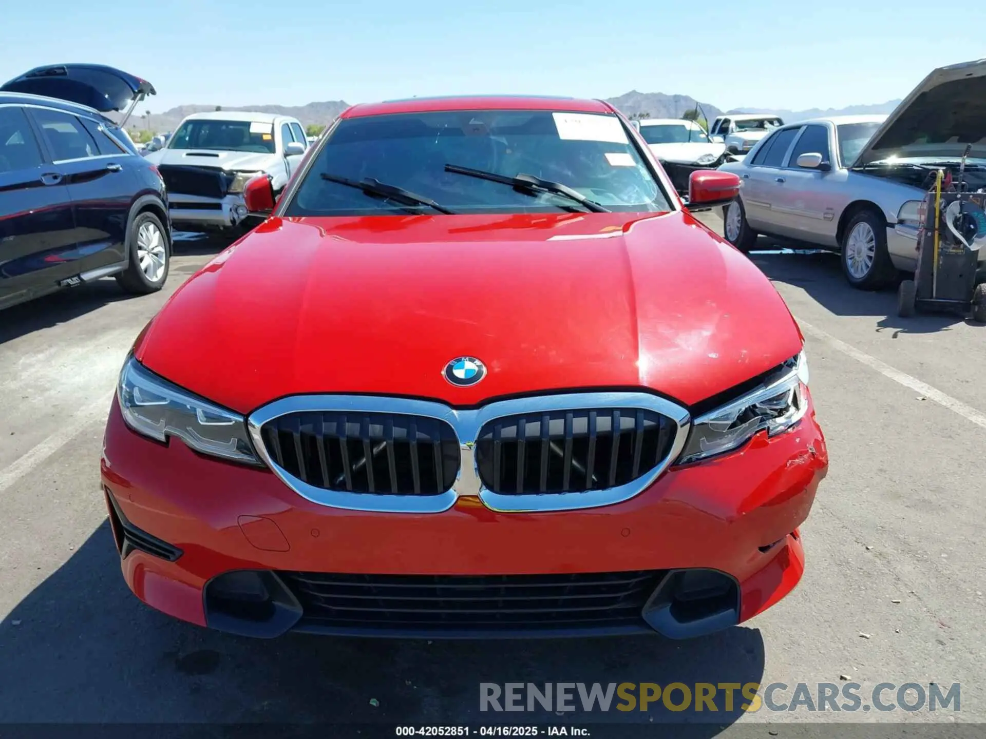 12 Photograph of a damaged car 3MW5R1J09N8C52274 BMW 330I 2022