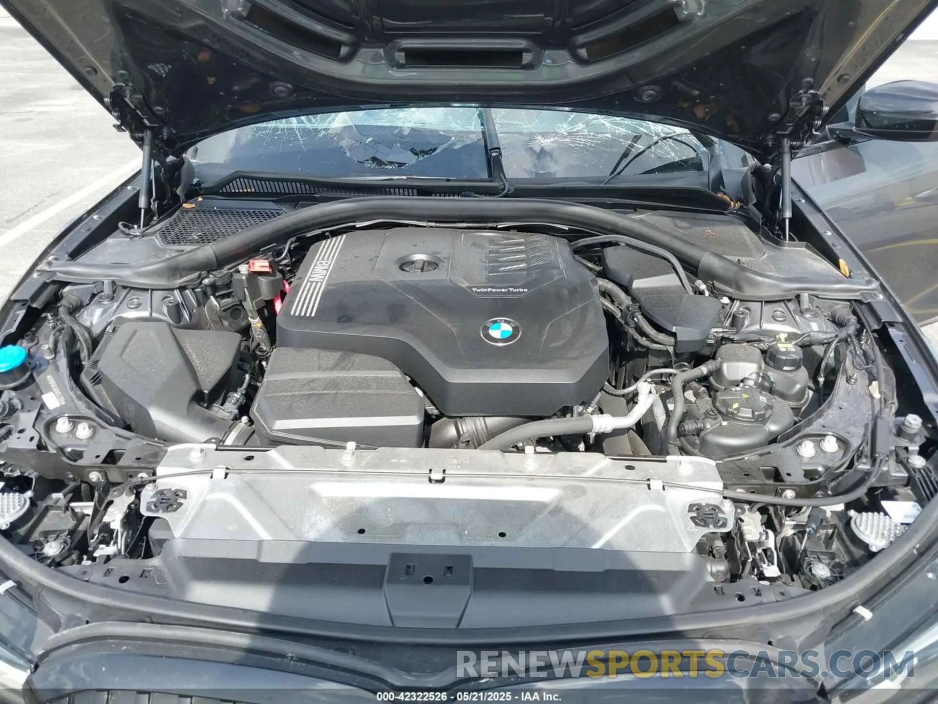 10 Фотография поврежденного автомобиля 3MW5R1J0XN8C41168 BMW 330I 2022