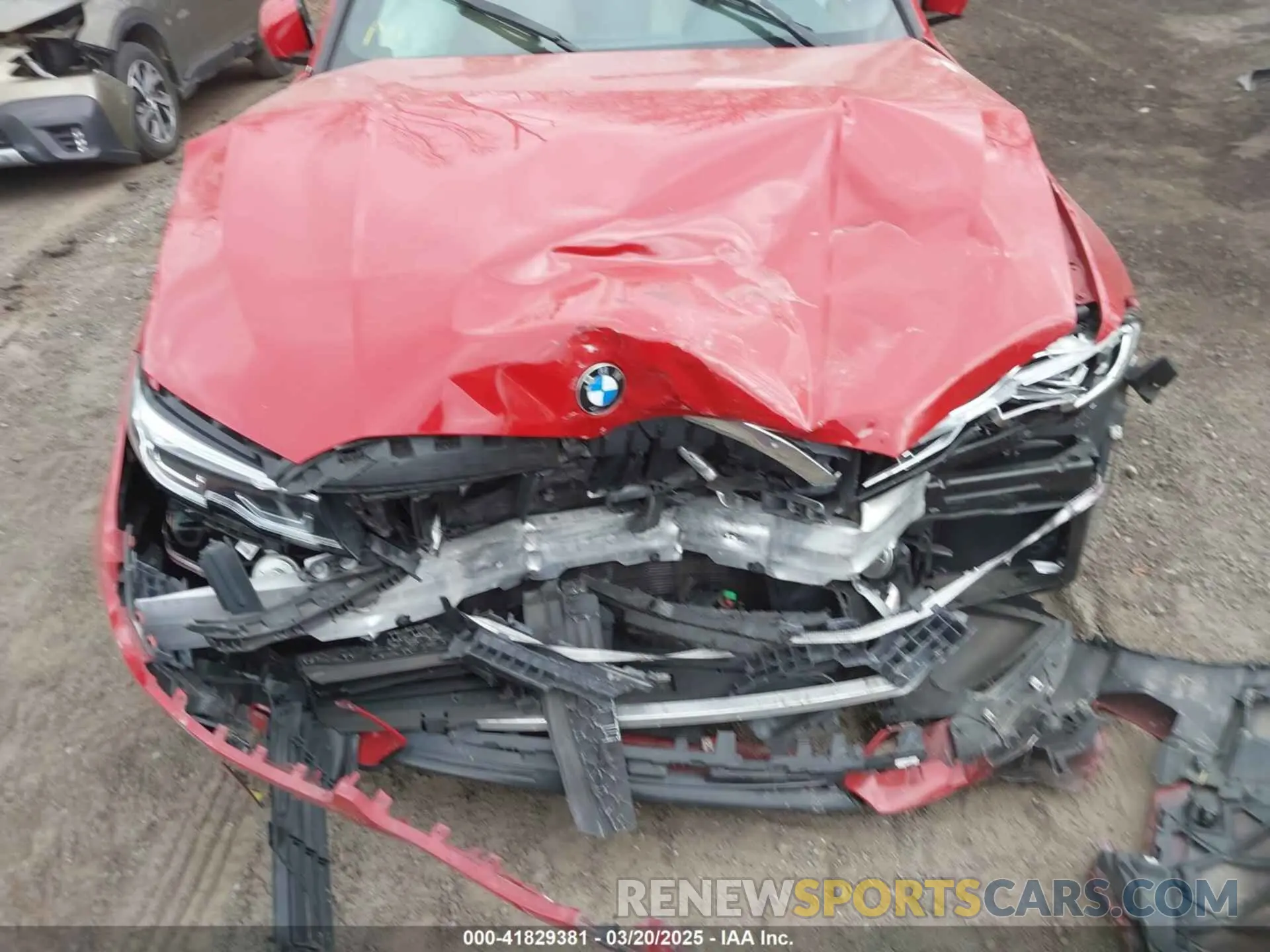 10 Photograph of a damaged car 3MW5R7J00N8C34538 BMW 330I 2022