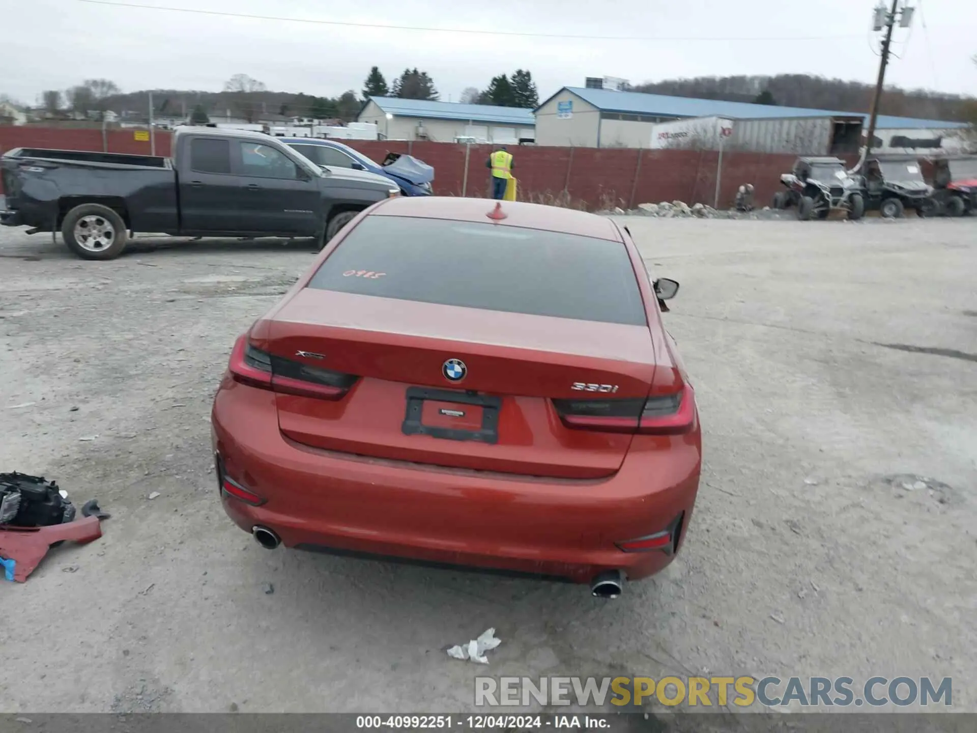 16 Фотография поврежденного автомобиля 3MW5R7J01N8C60985 BMW 330I 2022