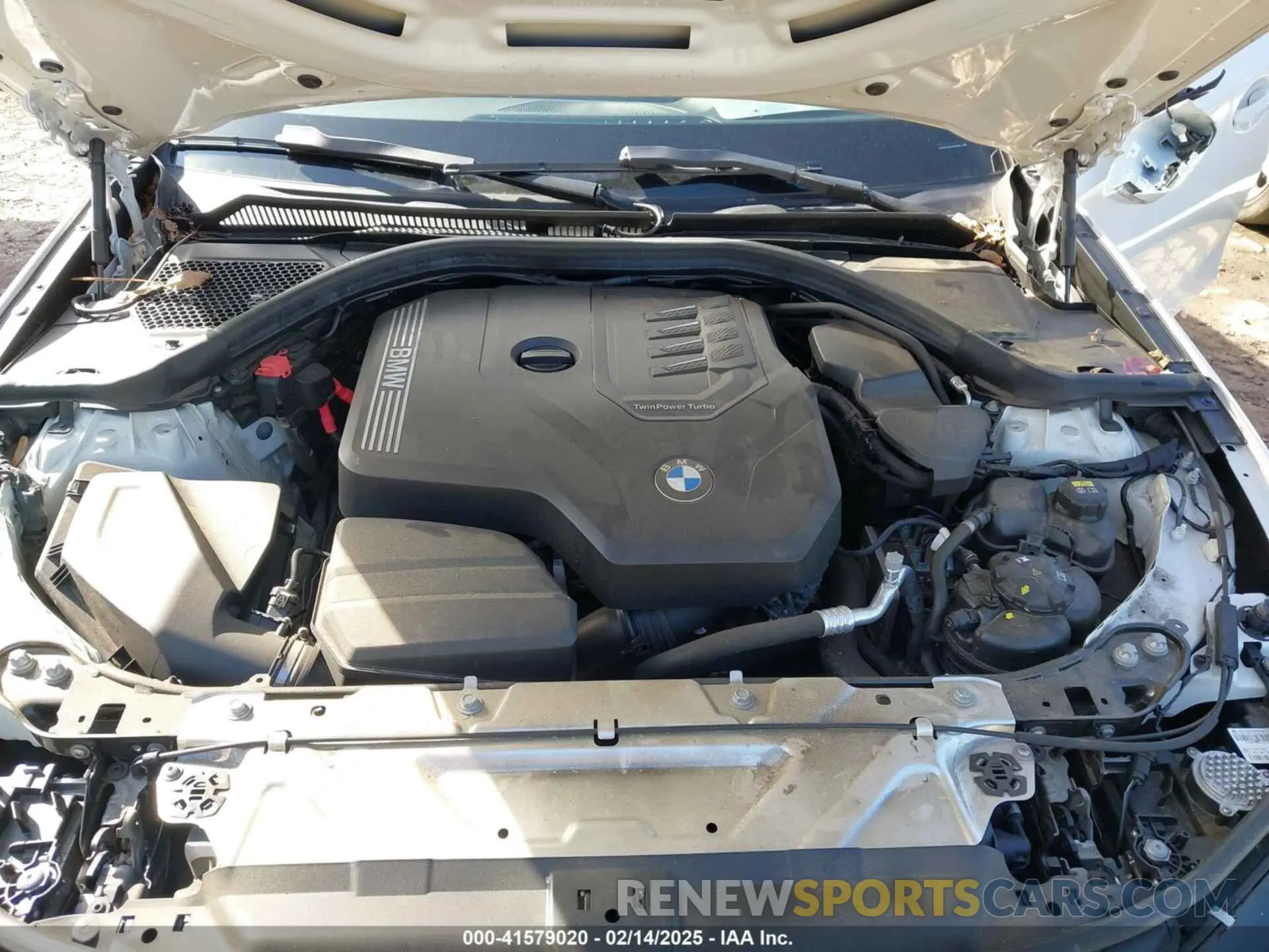 10 Photograph of a damaged car WBA5R1C01NFM20381 BMW 330I 2022