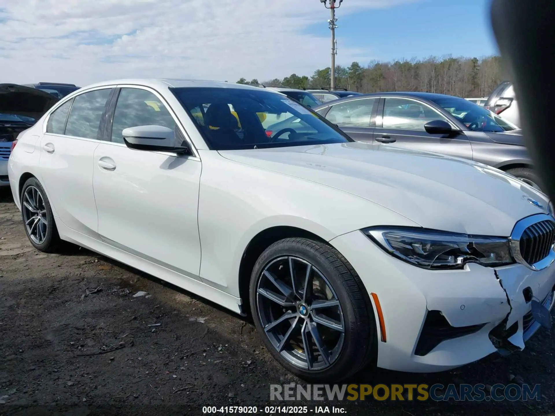 13 Photograph of a damaged car WBA5R1C01NFM20381 BMW 330I 2022