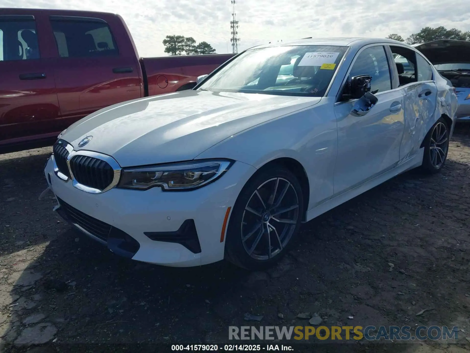 2 Photograph of a damaged car WBA5R1C01NFM20381 BMW 330I 2022