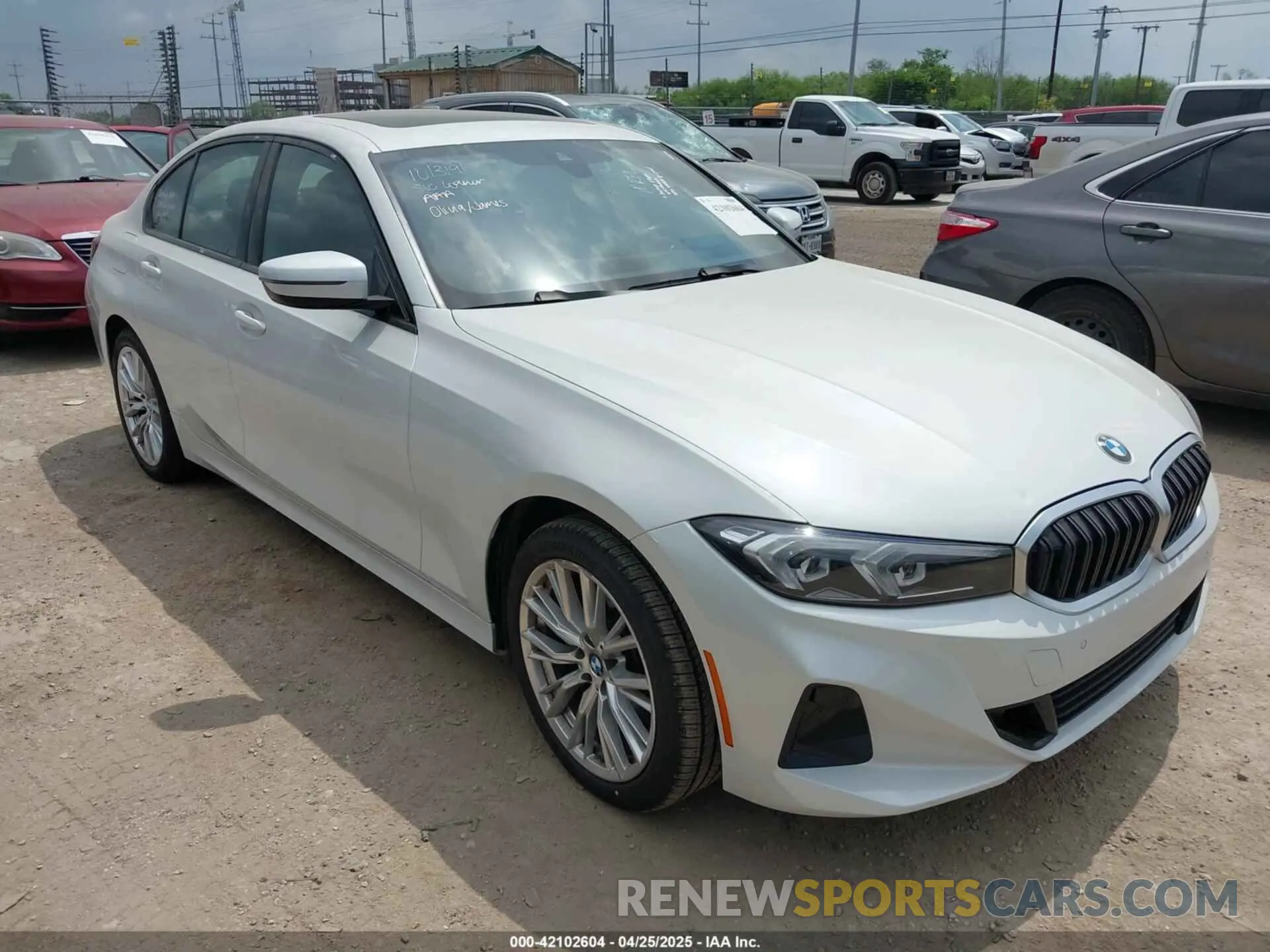 1 Photograph of a damaged car 3MW69FF00P8D11967 BMW 330I 2023