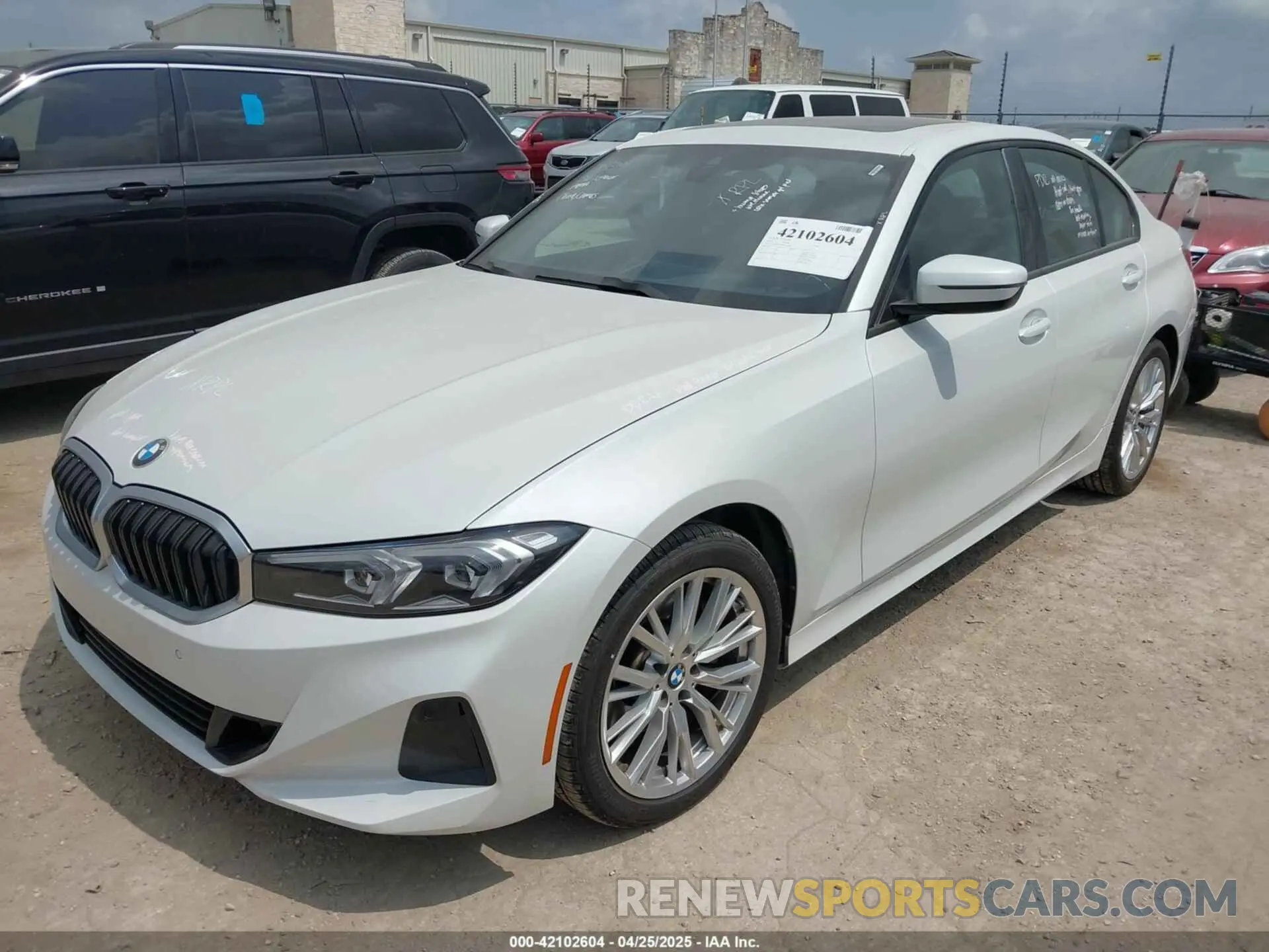 2 Photograph of a damaged car 3MW69FF00P8D11967 BMW 330I 2023