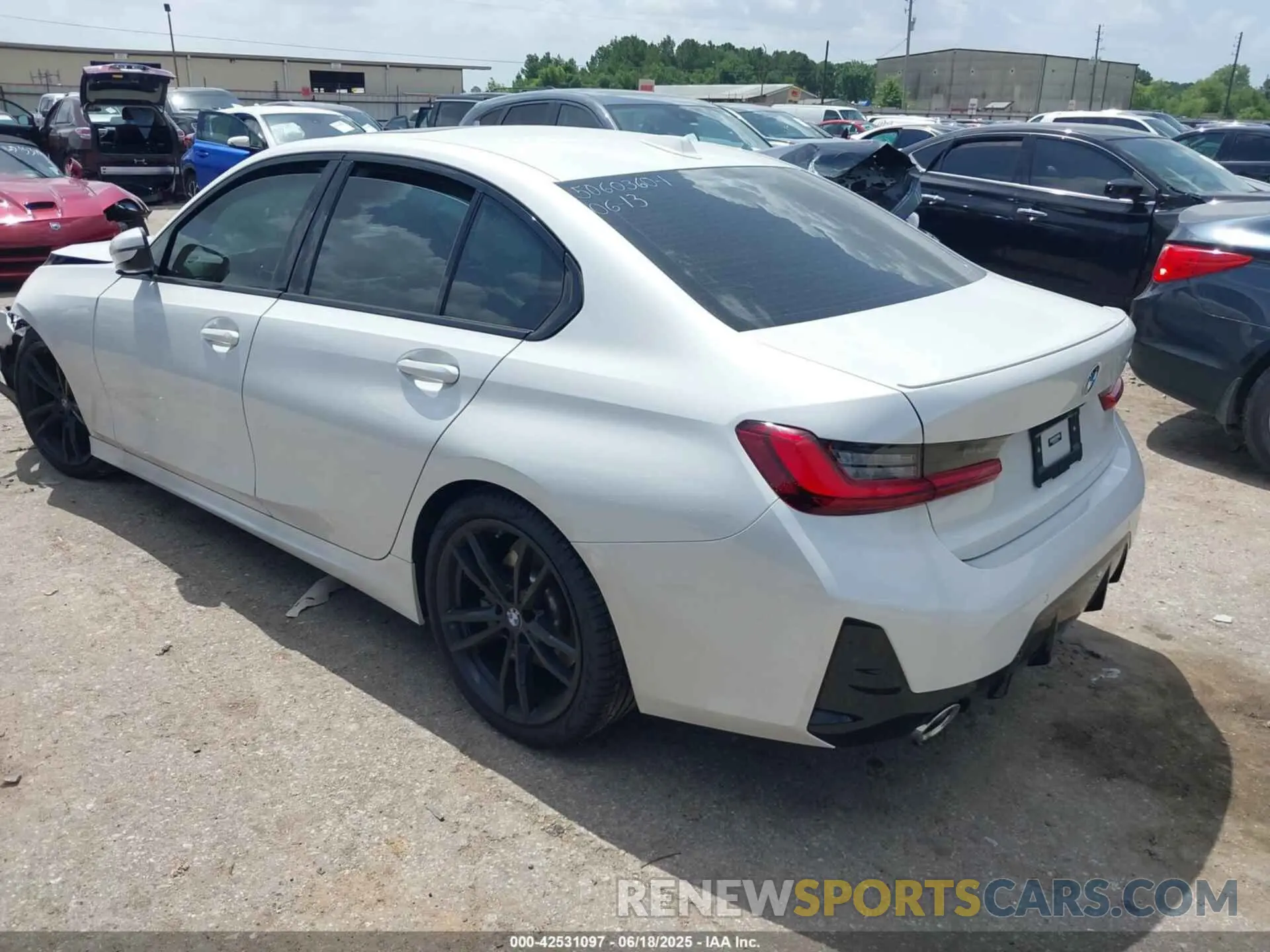3 Photograph of a damaged car 3MW69FF03P8D11459 BMW 330I 2023