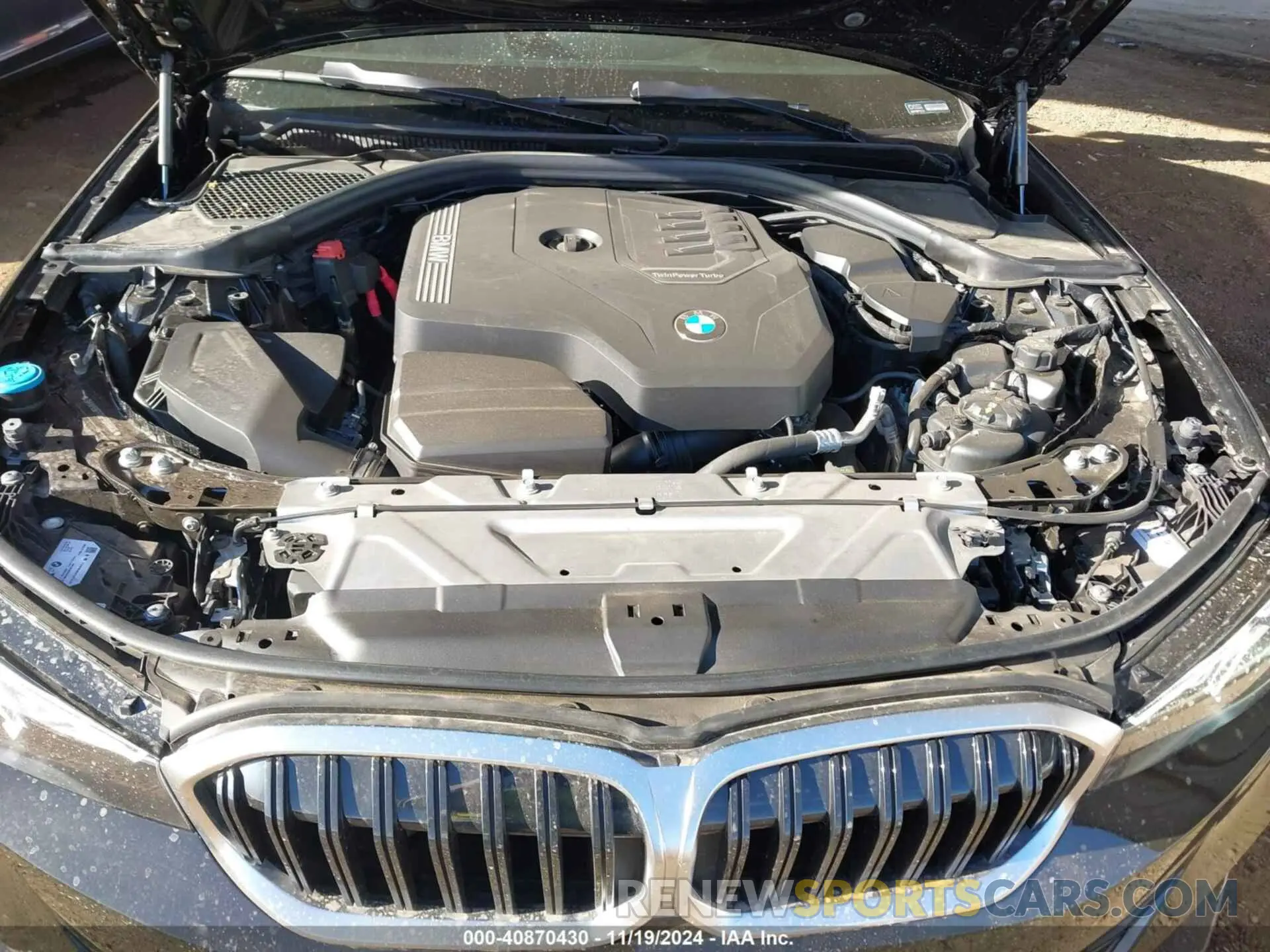 10 Фотография поврежденного автомобиля 3MW69FF06P8D68805 BMW 330I 2023
