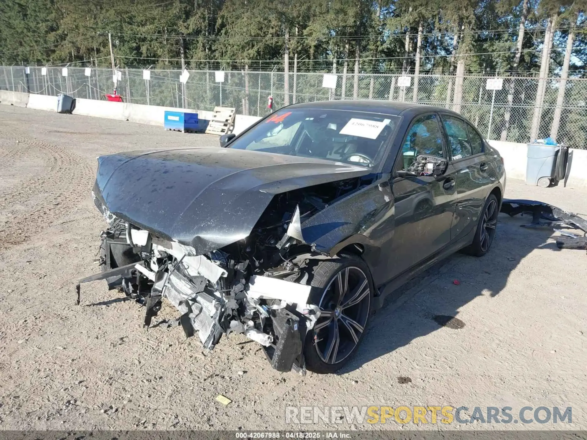 2 Photograph of a damaged car 3MW69FF0XP8D14763 BMW 330I 2023