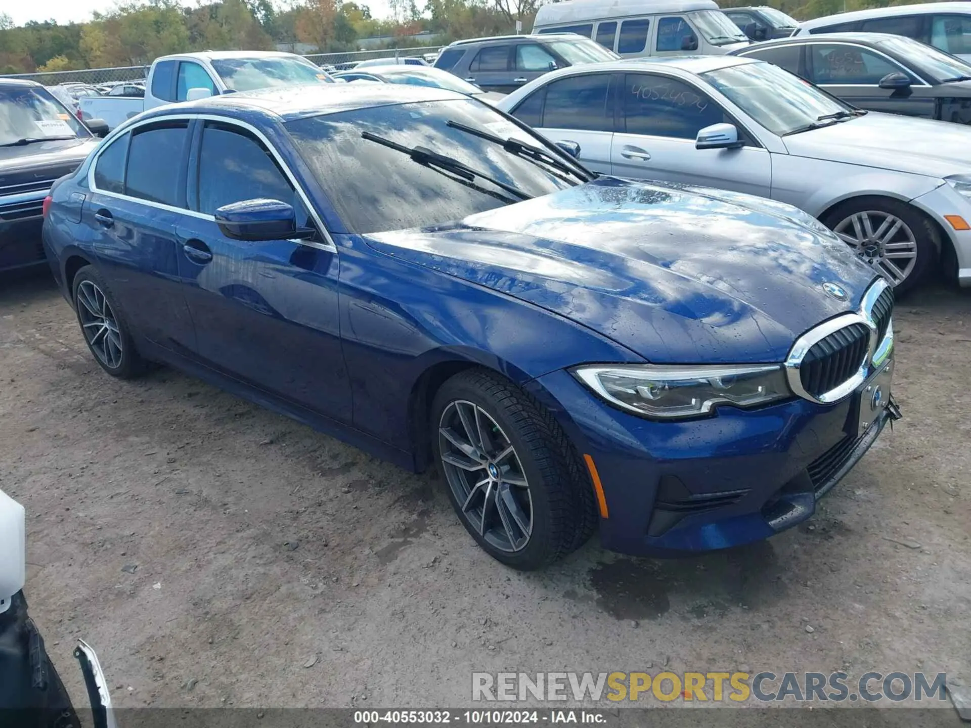 1 Photograph of a damaged car WBA5R7C52KAJ80183 BMW 330XI 2019