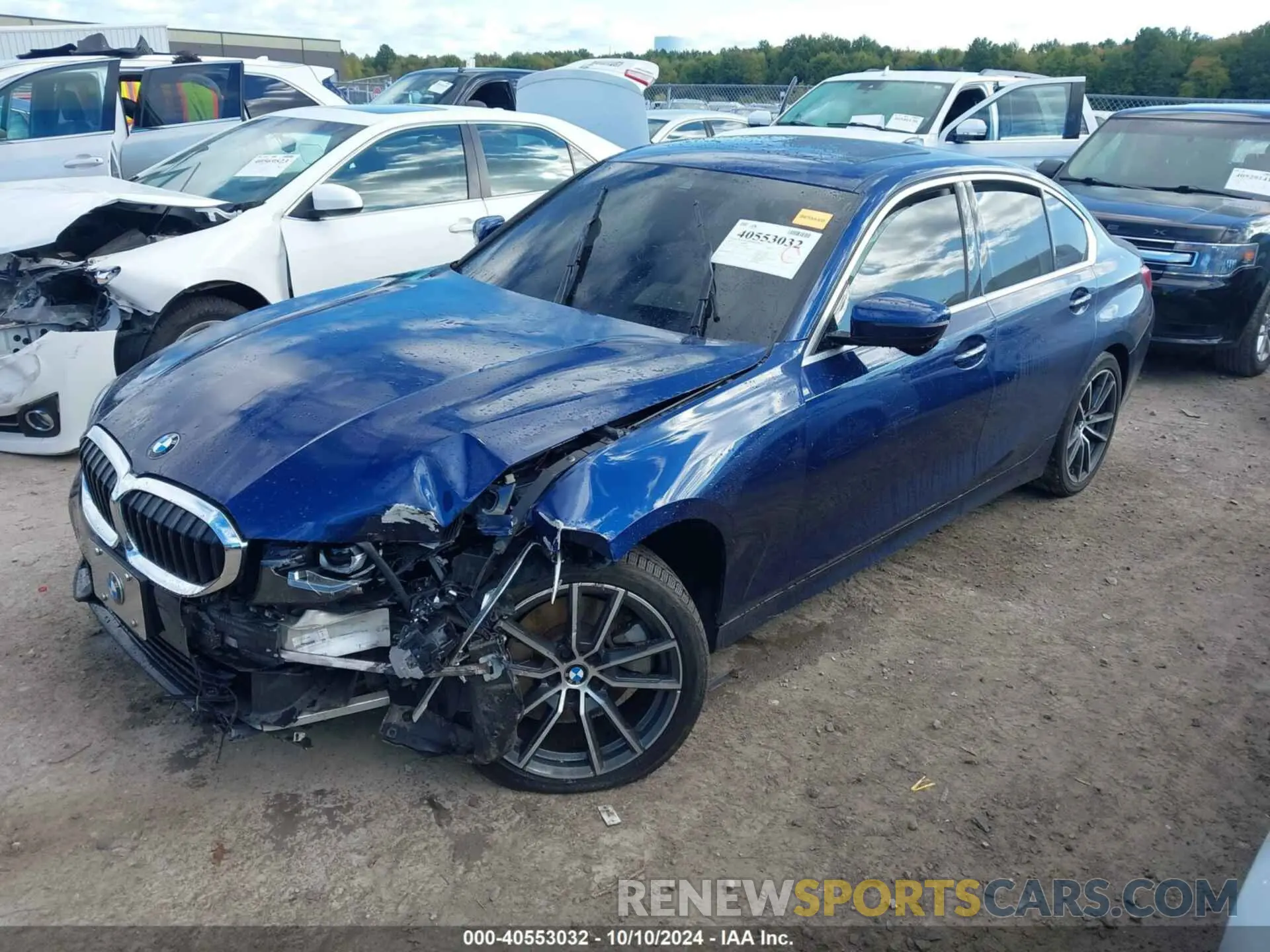 2 Photograph of a damaged car WBA5R7C52KAJ80183 BMW 330XI 2019