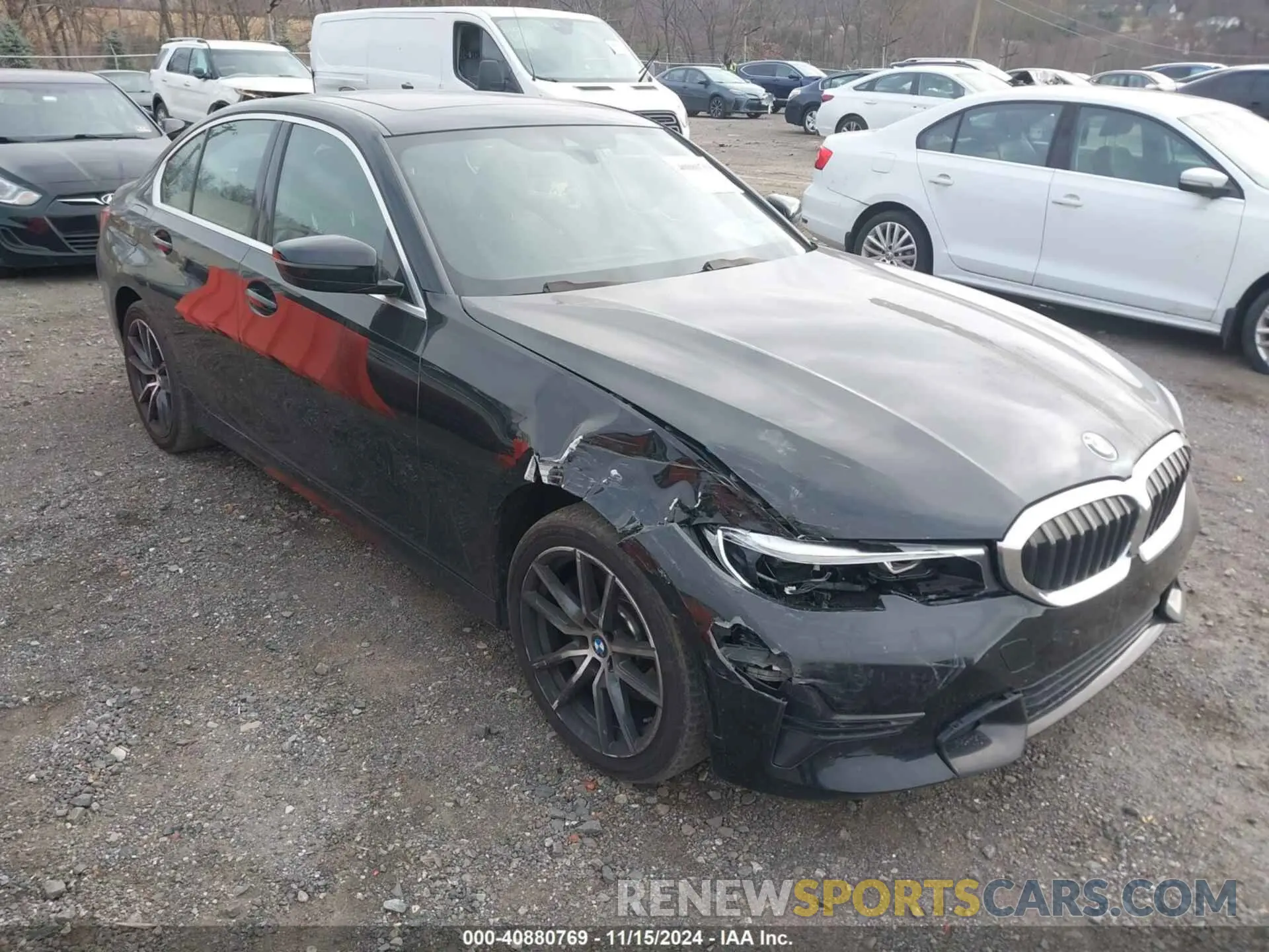 6 Фотография поврежденного автомобиля 3MW5R7J00L8B04756 BMW 330XI 2020