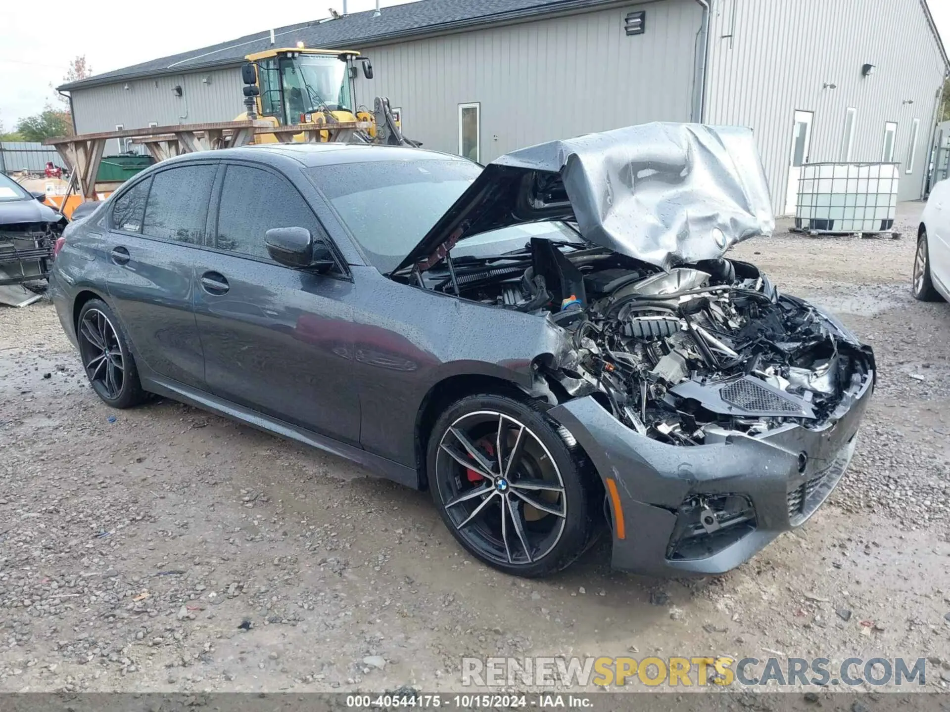 1 Photograph of a damaged car 3MW5R7J07N8C68668 BMW 330XI 2022