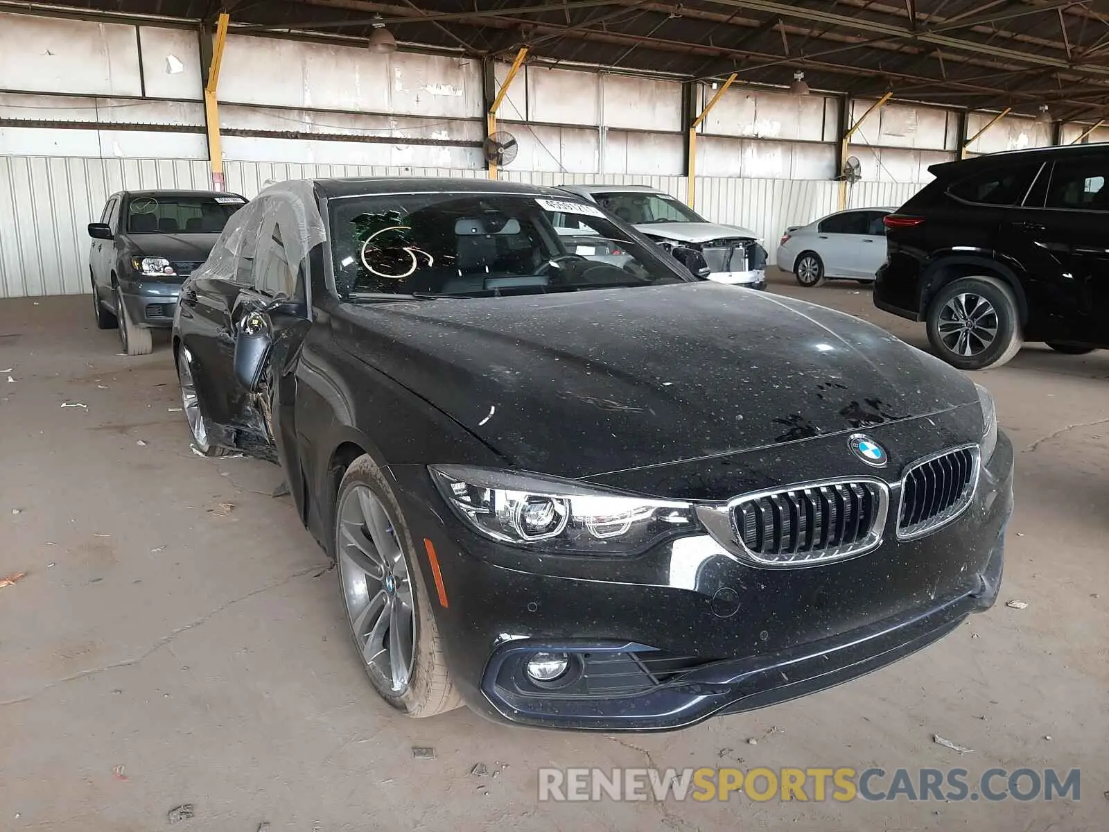 1 Photograph of a damaged car WBA4J1C50KBM15447 BMW 4 SERIES 2019