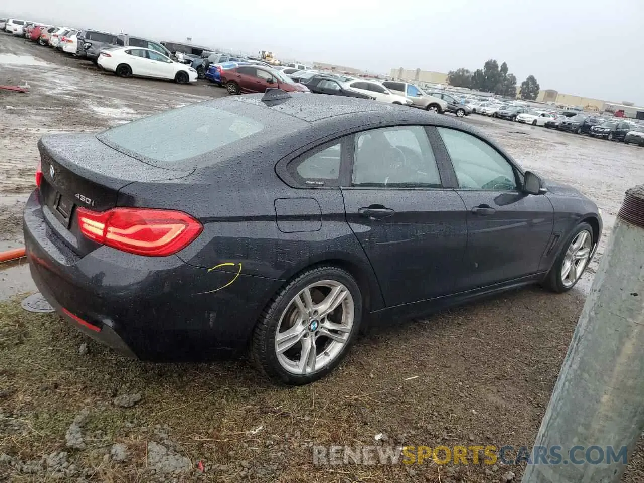3 Фотография поврежденного автомобиля WBA4J1C50KBM16162 BMW 4 SERIES 2019