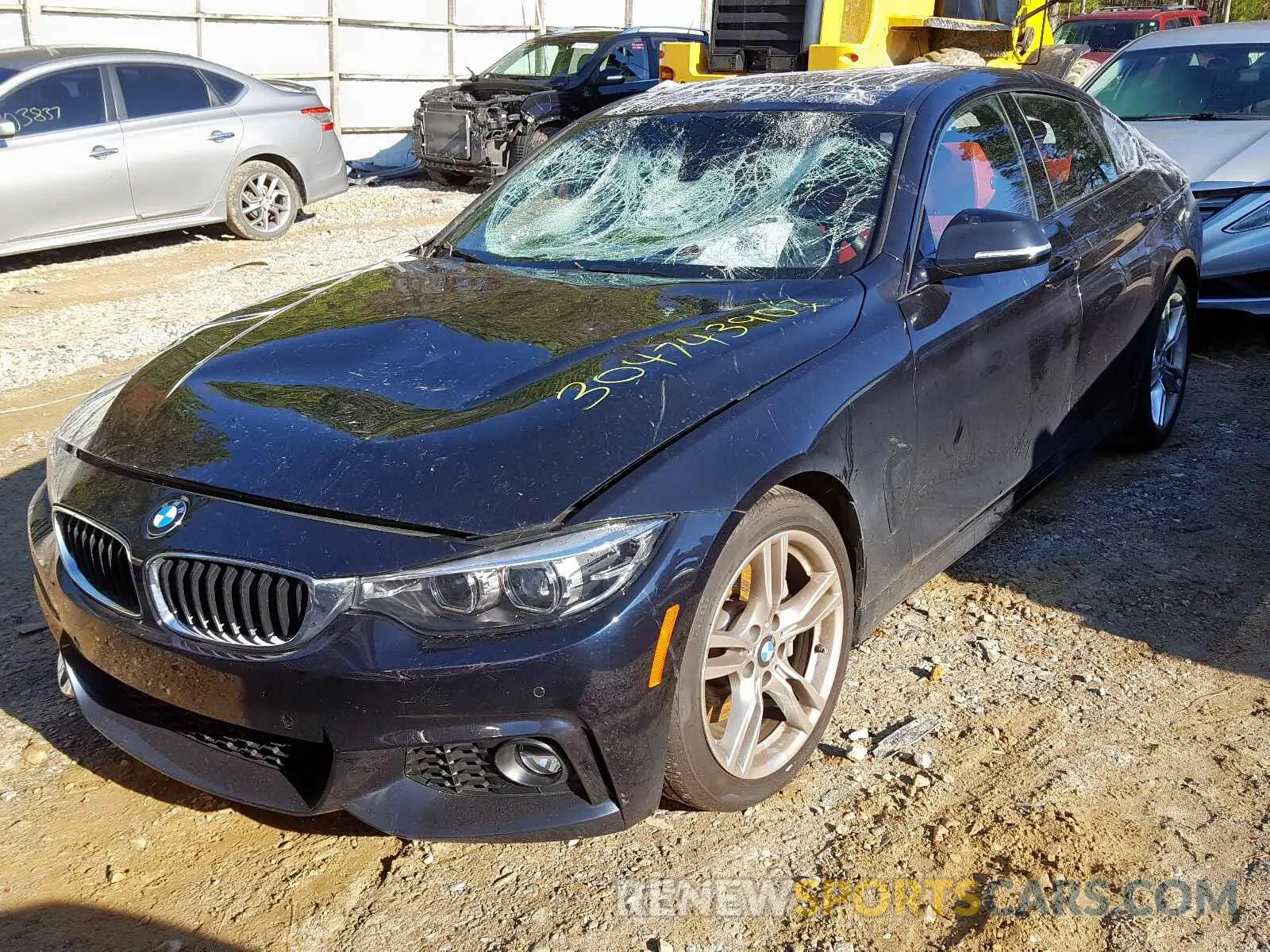 2 Photograph of a damaged car WBA4J1C50KBM18137 BMW 4 SERIES 2019