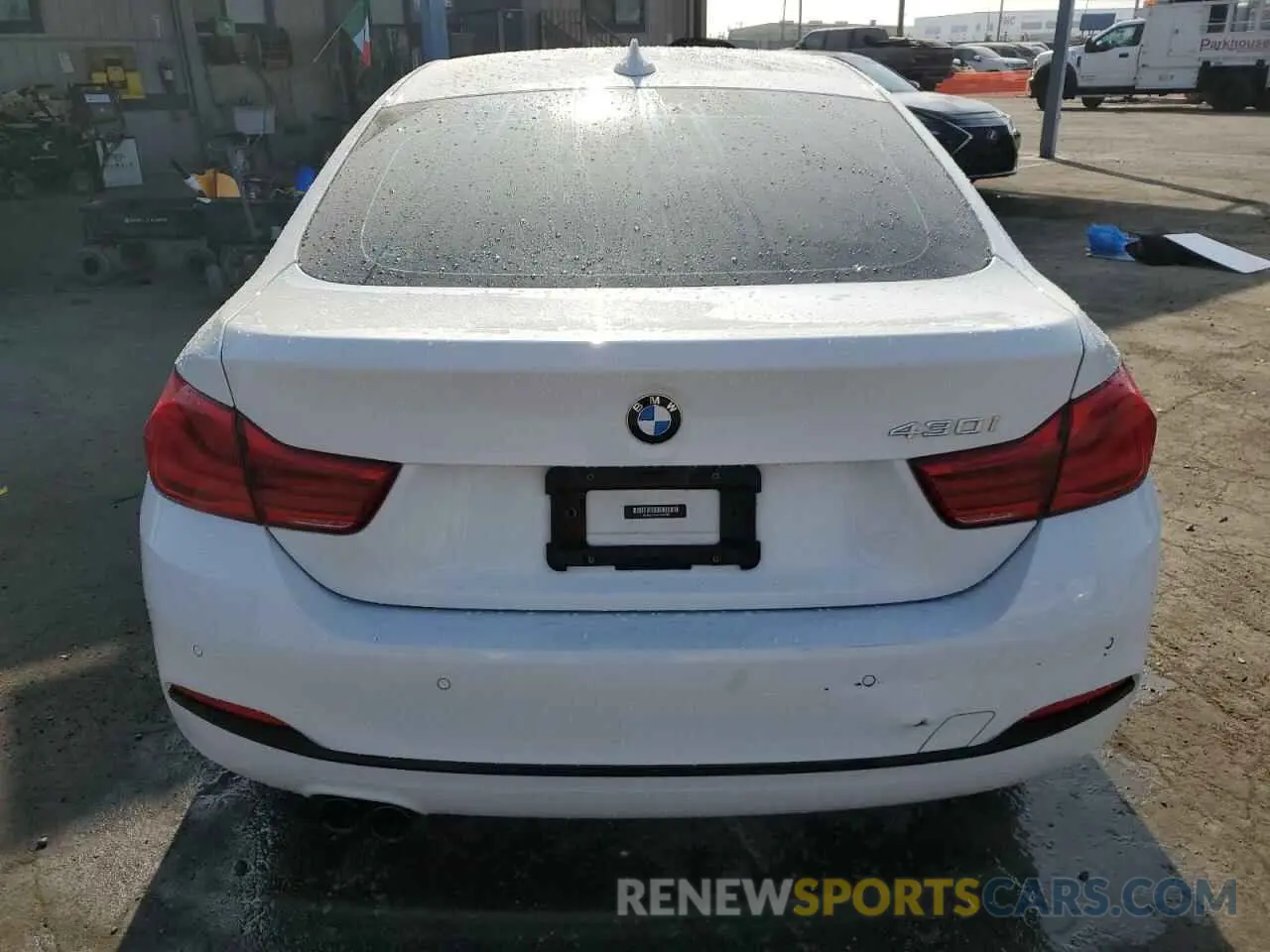 6 Photograph of a damaged car WBA4J1C50KBM18767 BMW 4 SERIES 2019