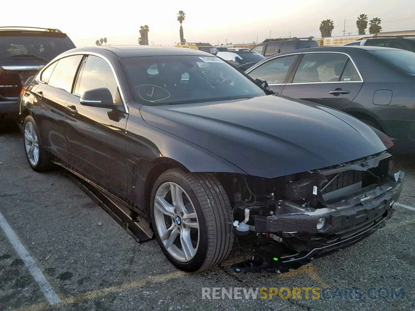 1 Photograph of a damaged car WBA4J1C51KBM16509 BMW 4 SERIES 2019