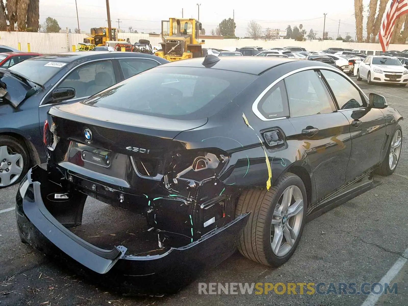 4 Photograph of a damaged car WBA4J1C51KBM16509 BMW 4 SERIES 2019