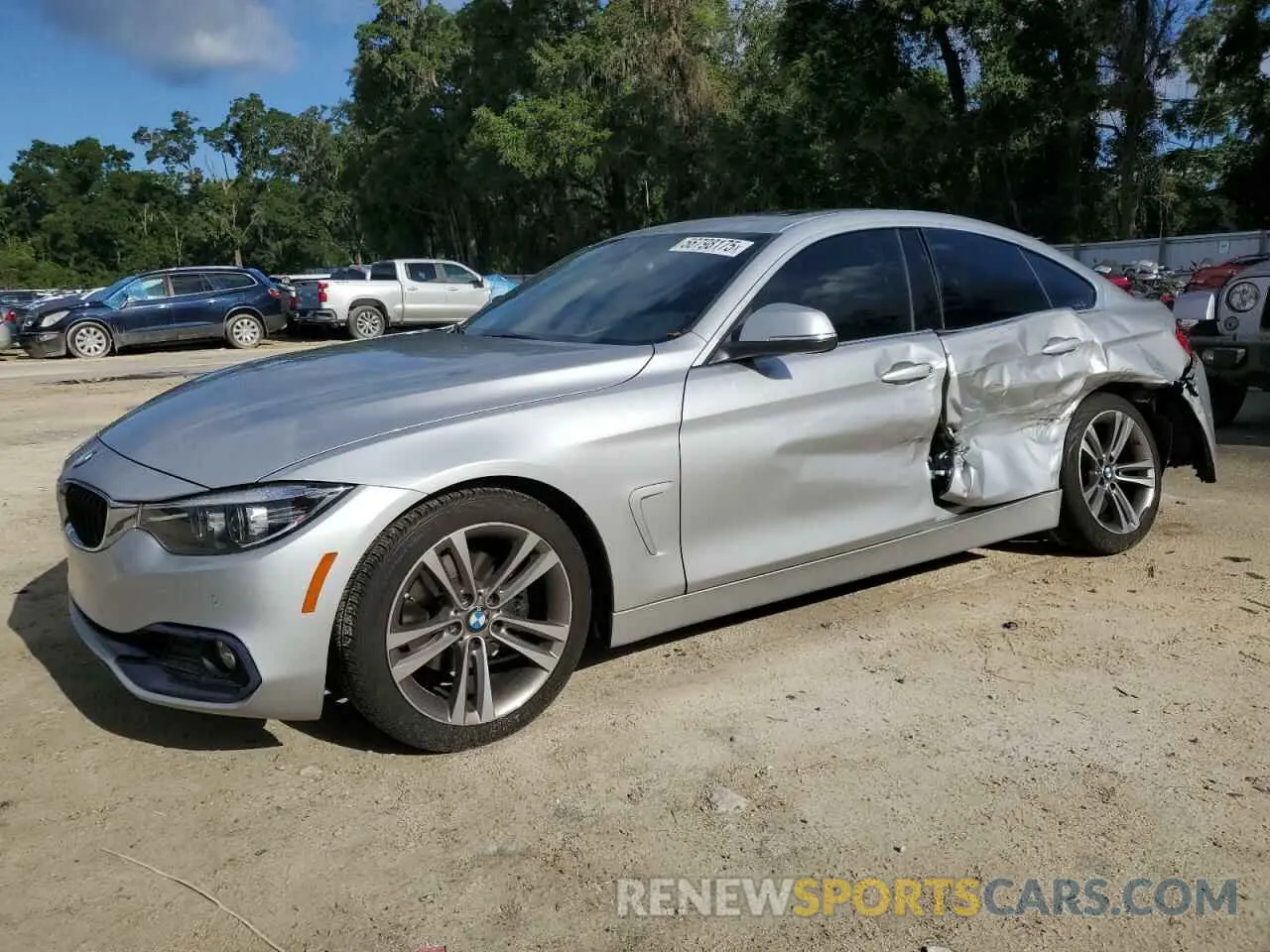 1 Photograph of a damaged car WBA4J1C52KBM14901 BMW 4 SERIES 2019
