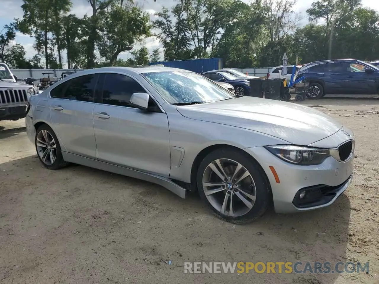 4 Photograph of a damaged car WBA4J1C52KBM14901 BMW 4 SERIES 2019