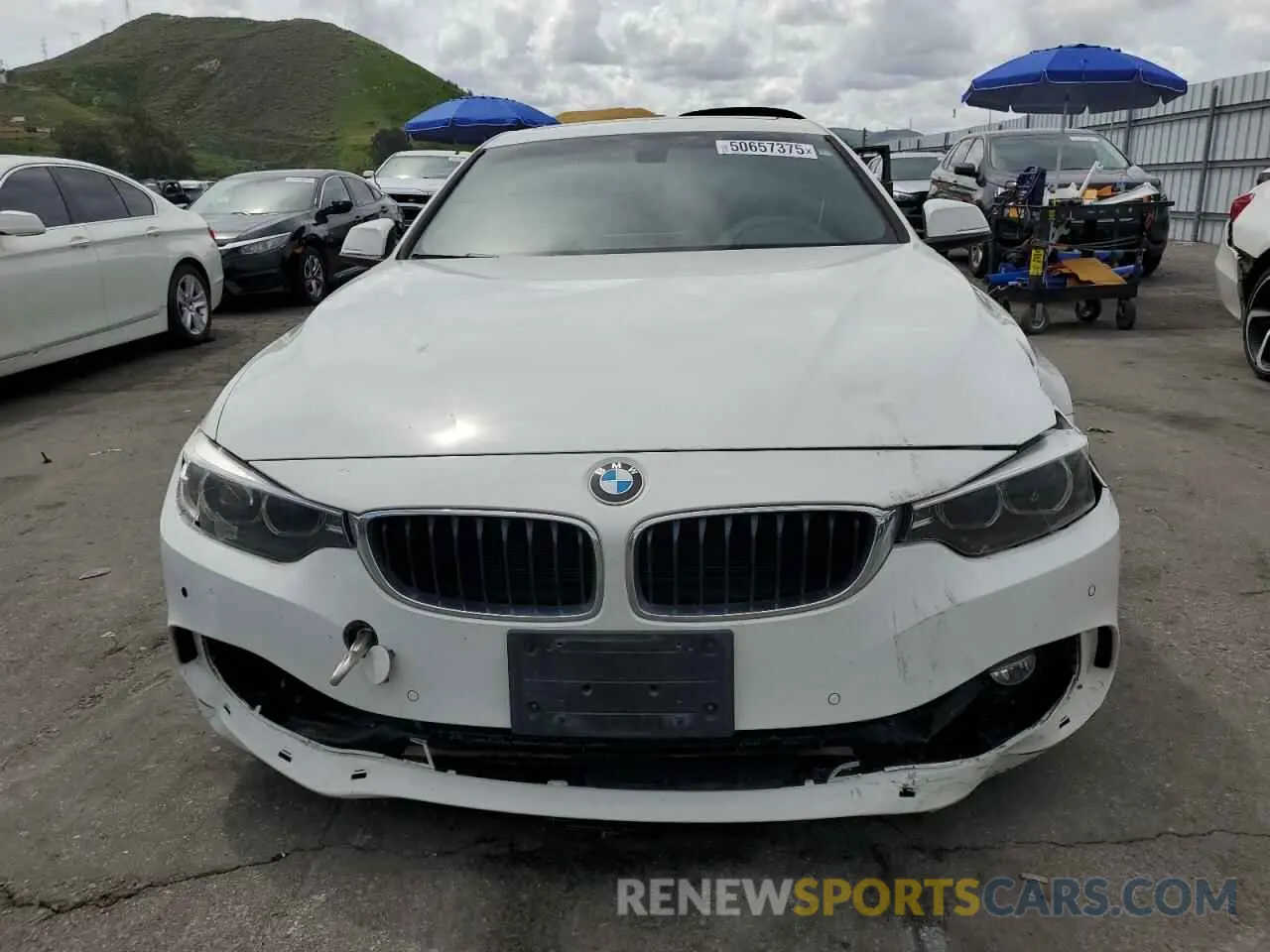 5 Фотография поврежденного автомобиля WBA4J1C52KBM16552 BMW 4 SERIES 2019