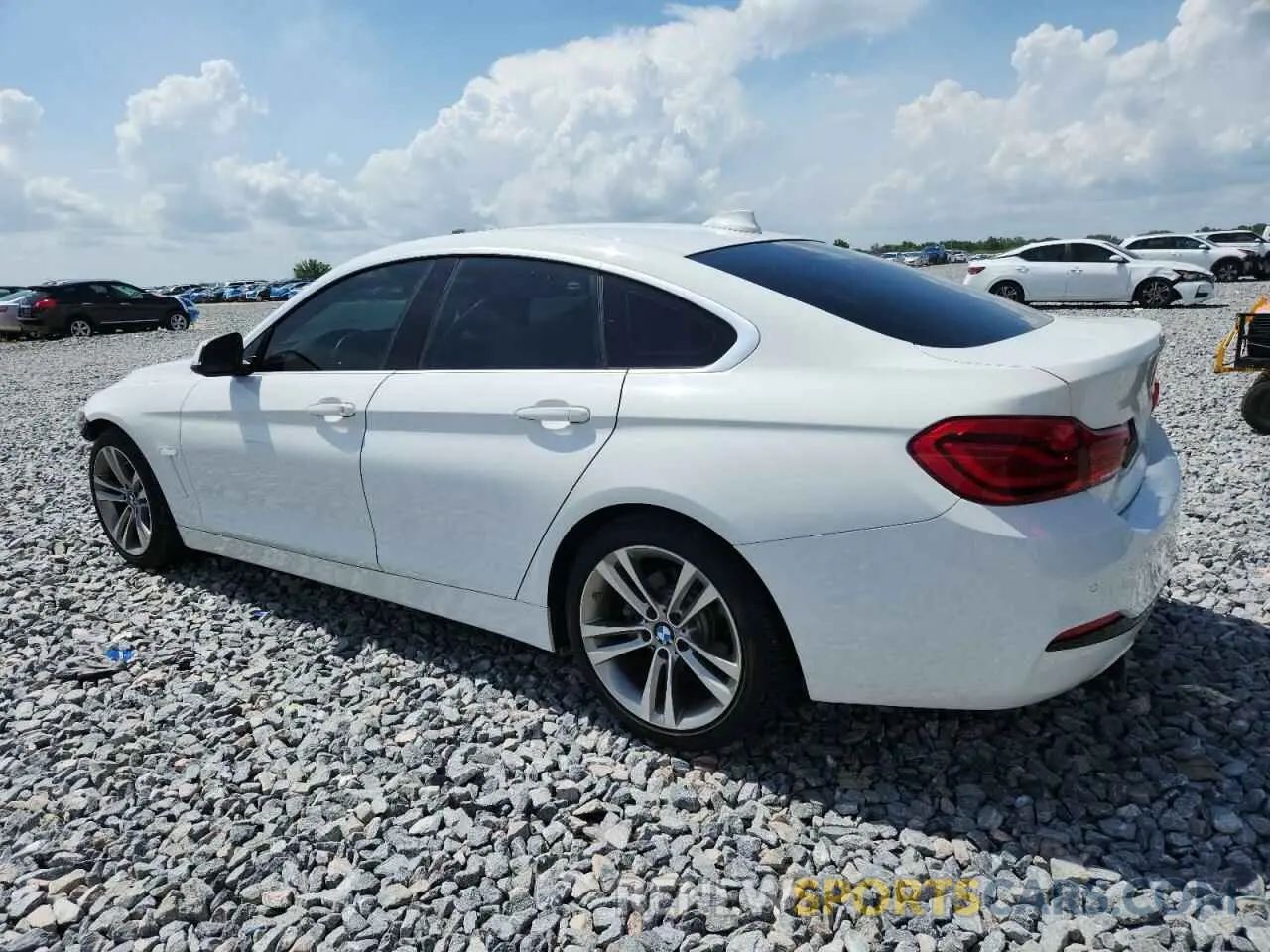 2 Photograph of a damaged car WBA4J1C53KBM17256 BMW 4 SERIES 2019