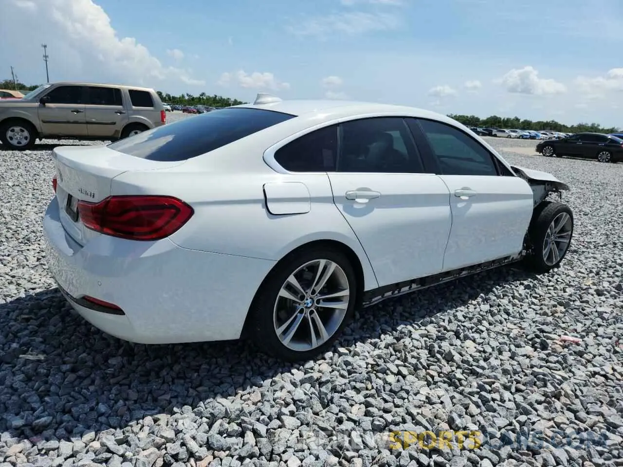 3 Photograph of a damaged car WBA4J1C53KBM17256 BMW 4 SERIES 2019