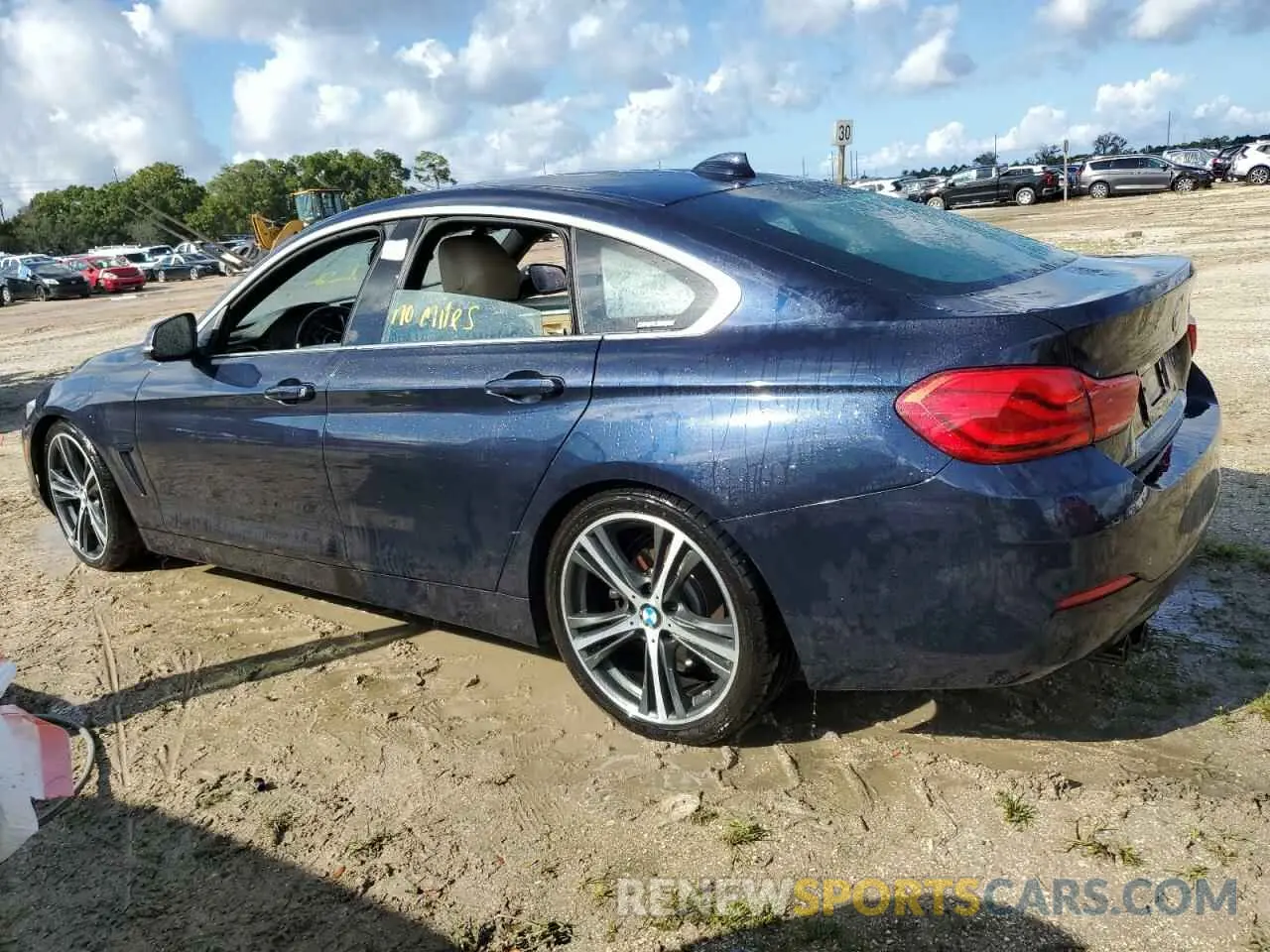 2 Photograph of a damaged car WBA4J1C53KBM18570 BMW 4 SERIES 2019