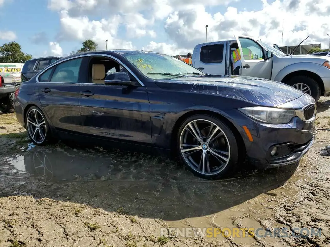 4 Photograph of a damaged car WBA4J1C53KBM18570 BMW 4 SERIES 2019