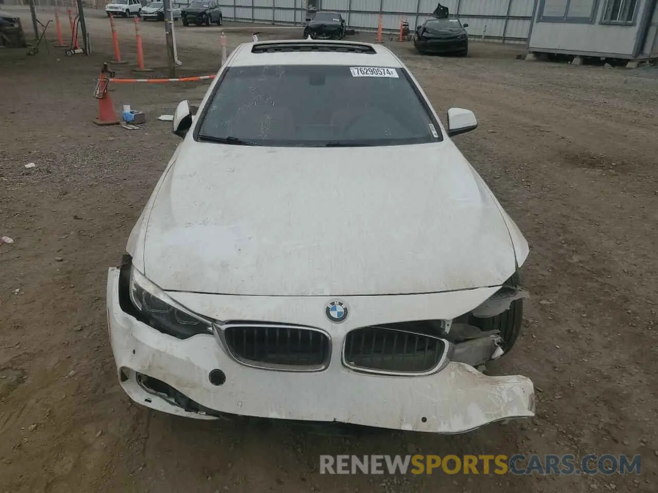 5 Photograph of a damaged car WBA4J1C54KBM15922 BMW 4 SERIES 2019