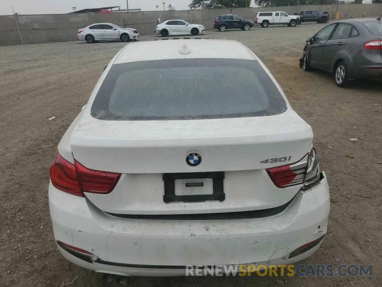 6 Photograph of a damaged car WBA4J1C54KBM15922 BMW 4 SERIES 2019