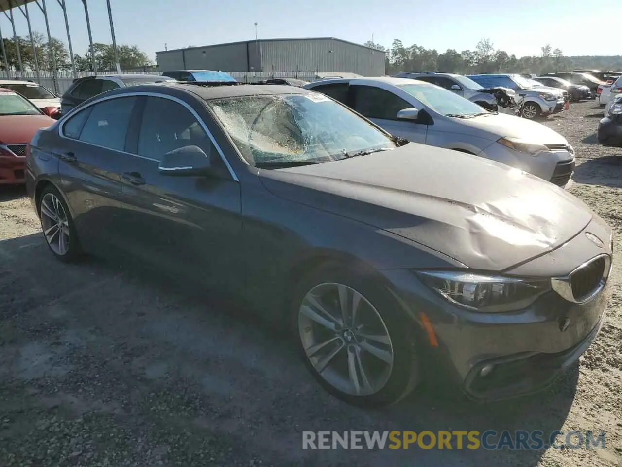 4 Photograph of a damaged car WBA4J1C55KBM12155 BMW 4 SERIES 2019