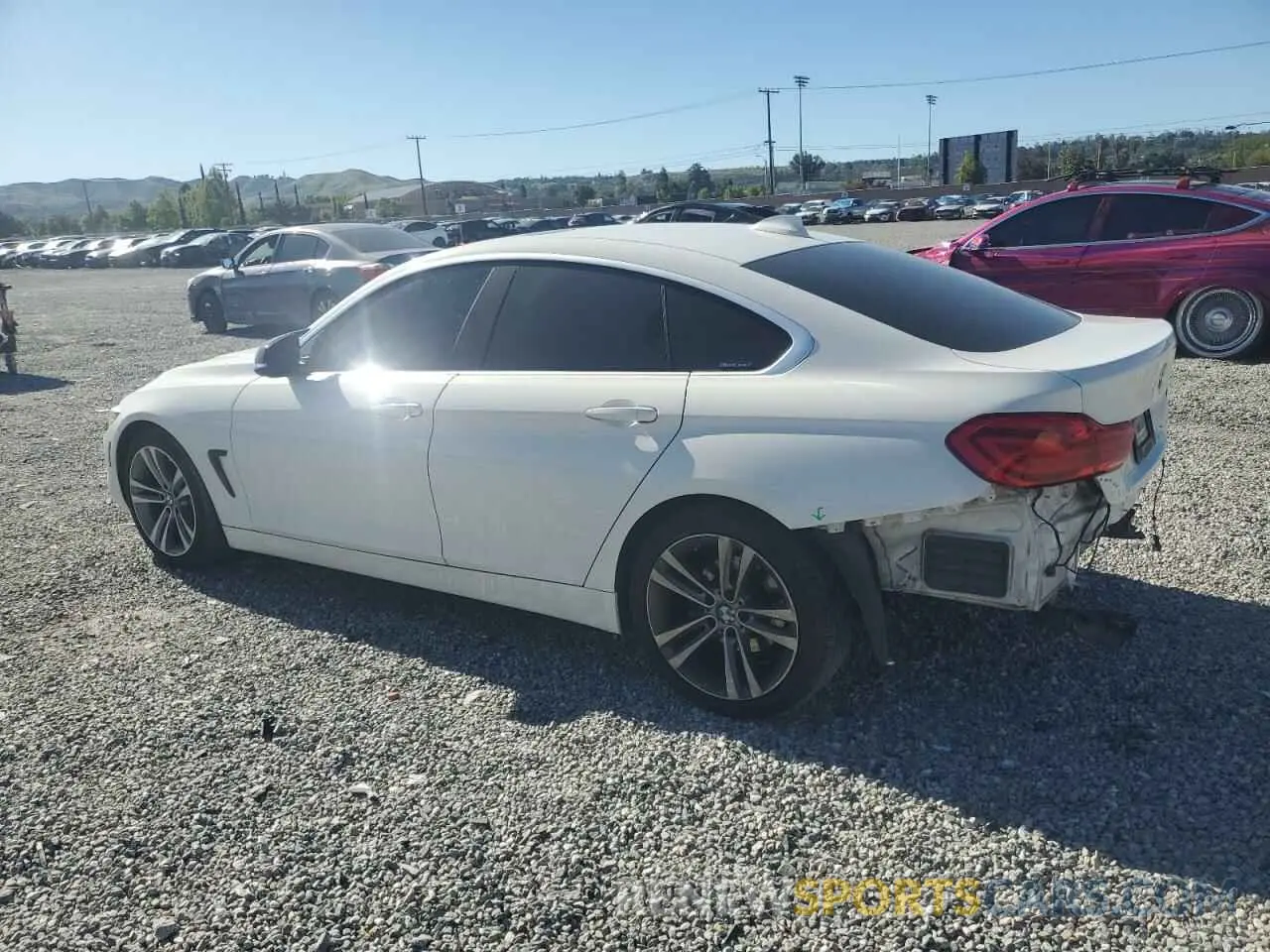 2 Photograph of a damaged car WBA4J1C56KBM16117 BMW 4 SERIES 2019