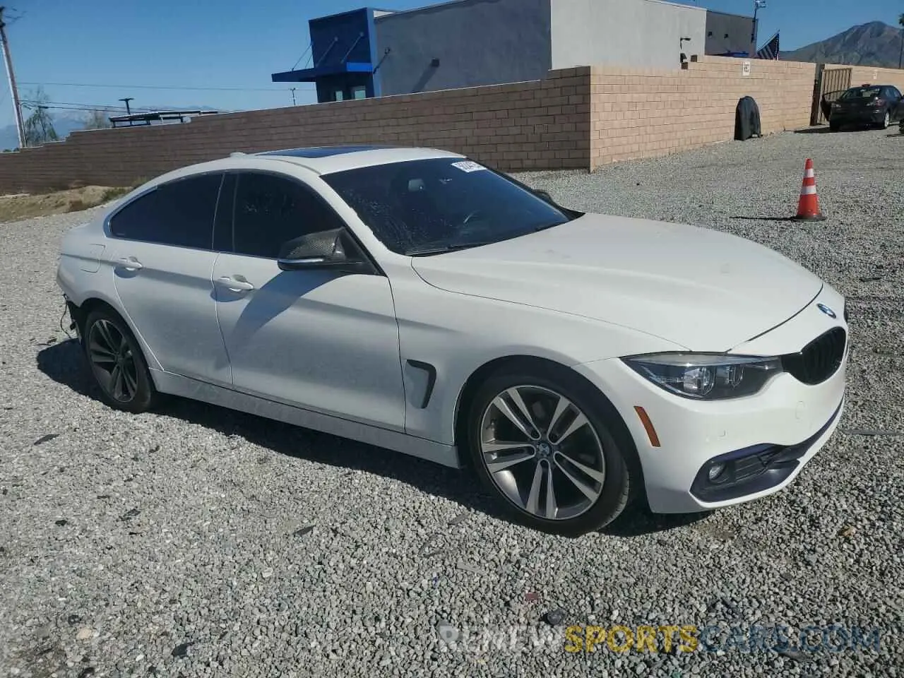4 Photograph of a damaged car WBA4J1C56KBM16117 BMW 4 SERIES 2019