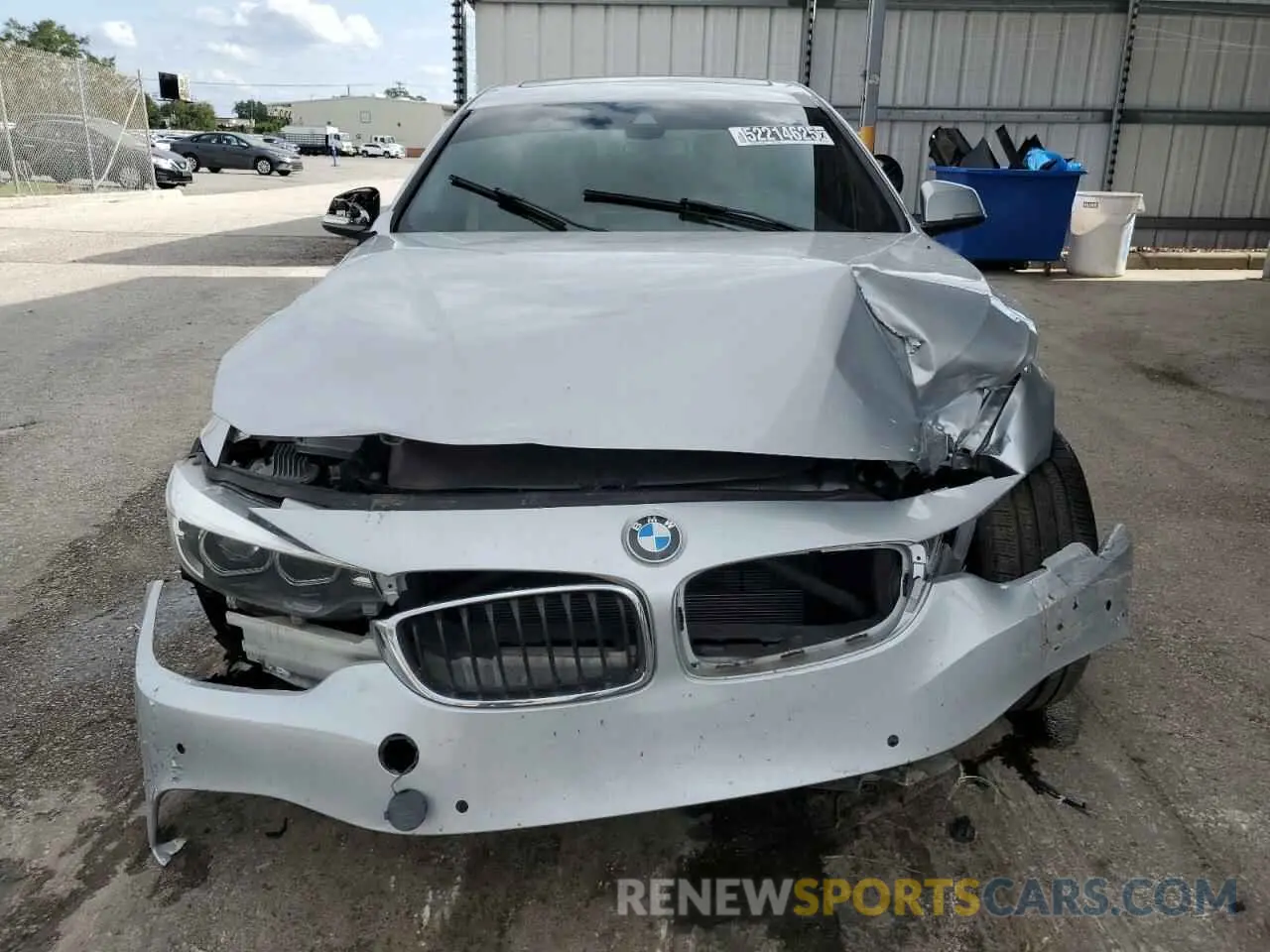 5 Photograph of a damaged car WBA4J1C57KBM13243 BMW 4 SERIES 2019