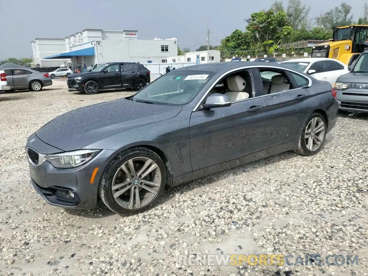 1 Photograph of a damaged car WBA4J1C57KBM18376 BMW 4 SERIES 2019