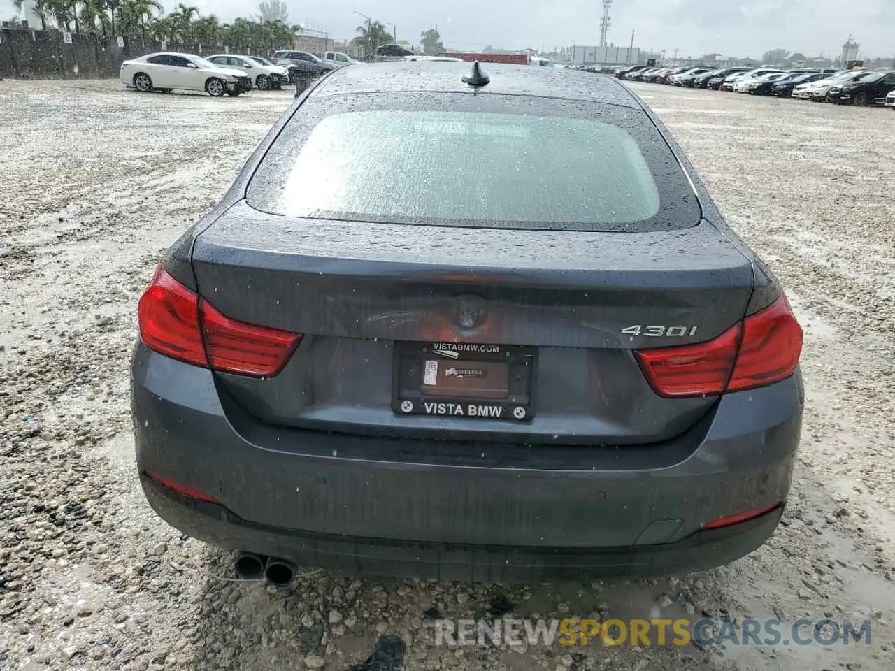 6 Photograph of a damaged car WBA4J1C57KBM18376 BMW 4 SERIES 2019