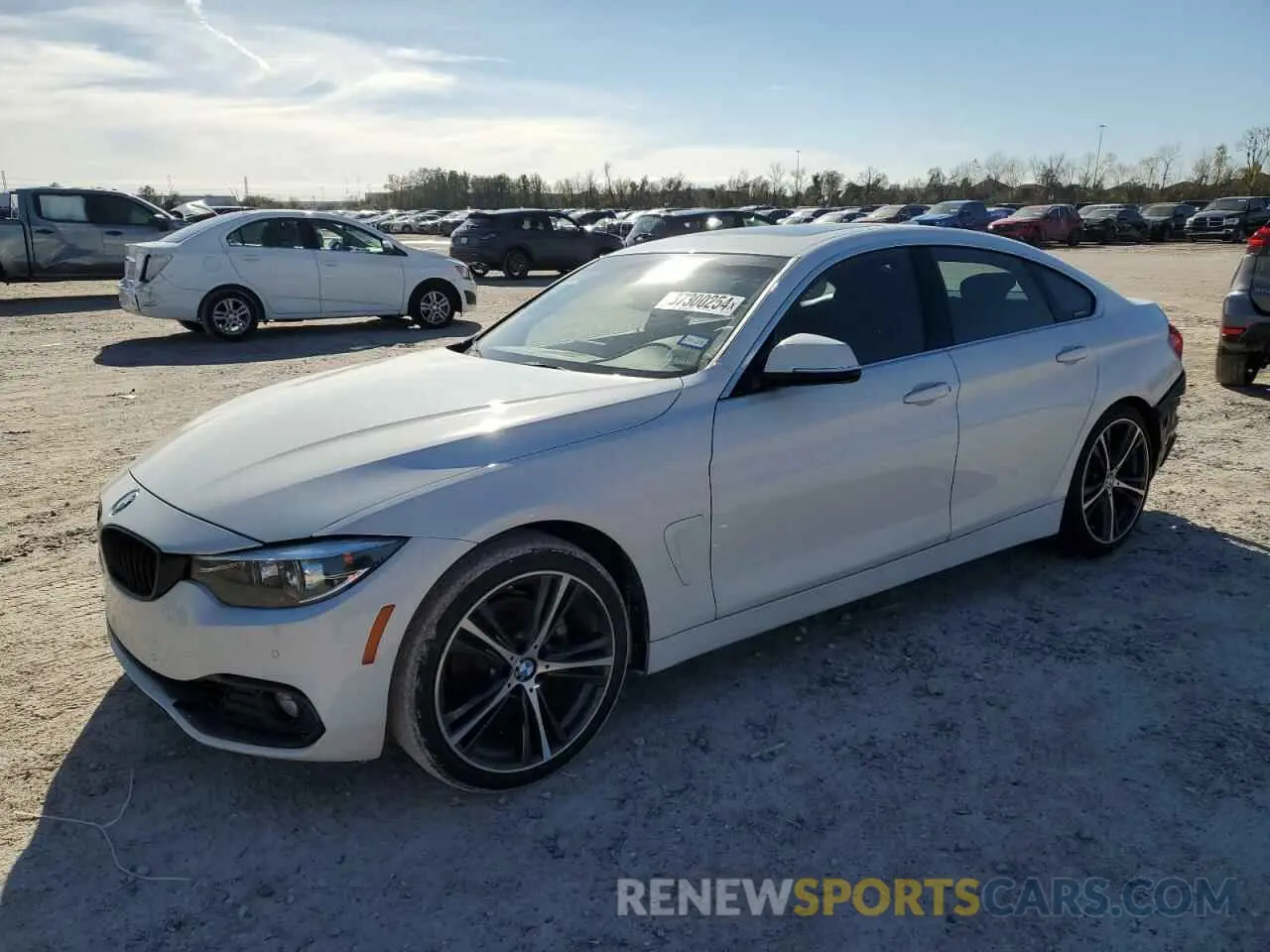 1 Фотография поврежденного автомобиля WBA4J1C57KBM19141 BMW 4 SERIES 2019