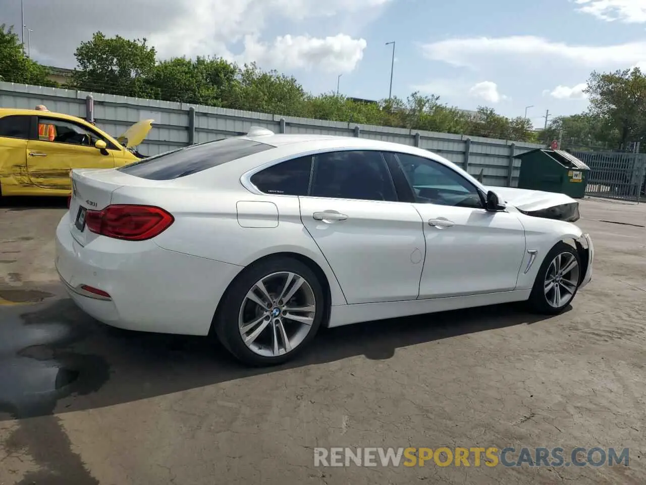 3 Photograph of a damaged car WBA4J1C59KBM16175 BMW 4 SERIES 2019
